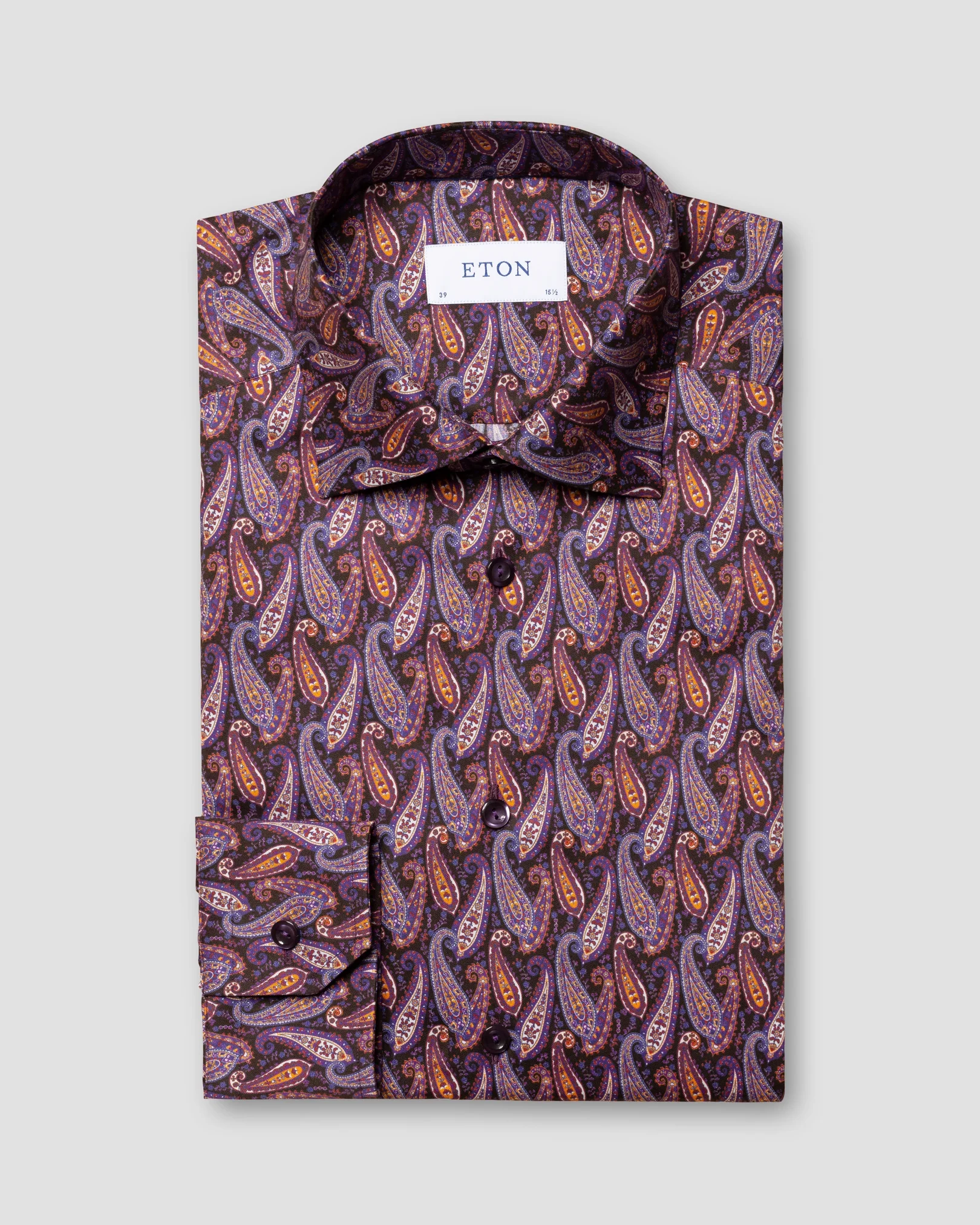 Eton - dark purple signature twill