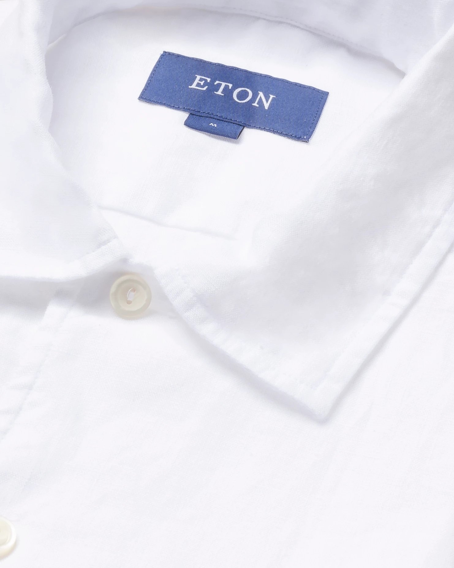 Eton - white linen resort shirt