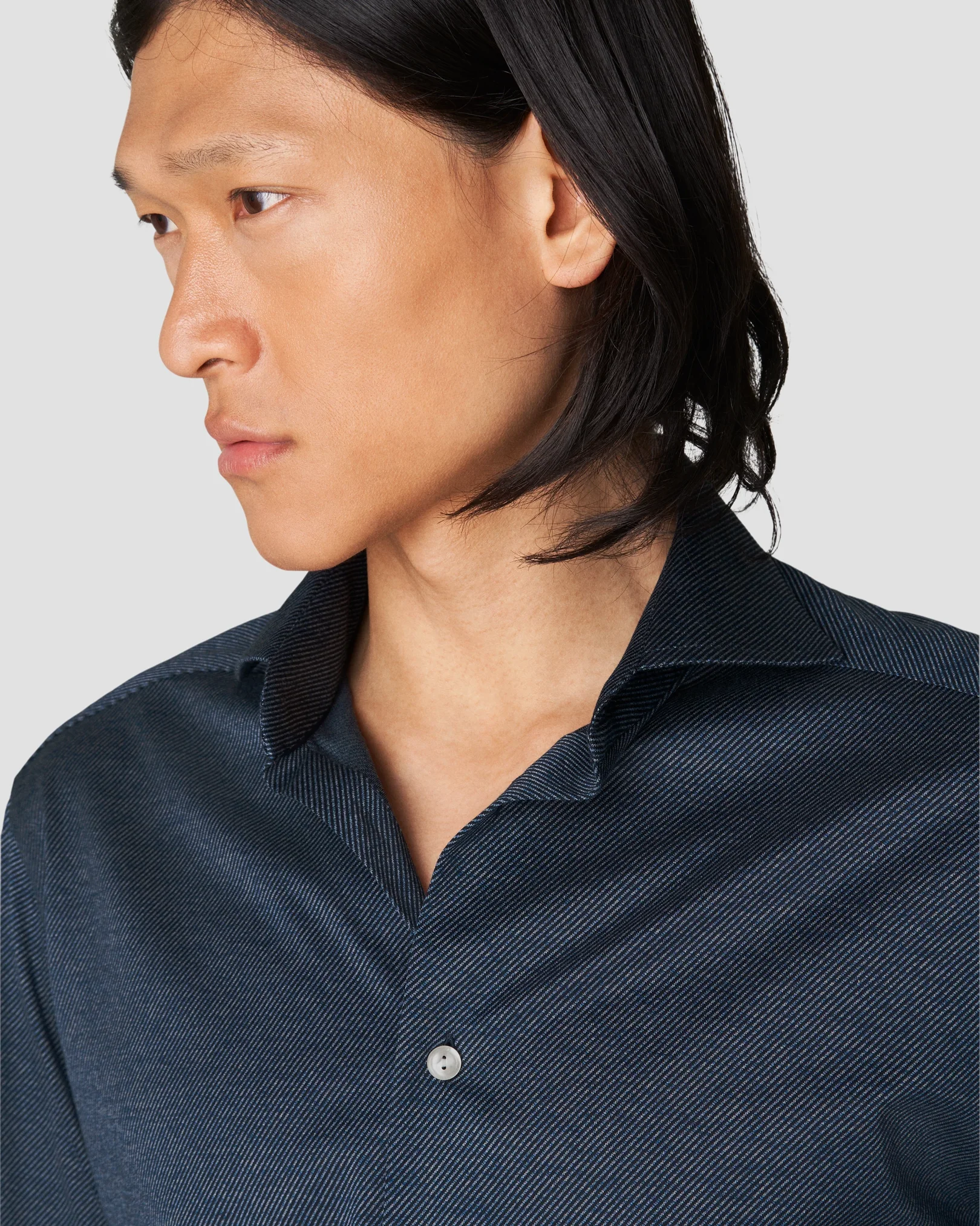 Eton - navy blue knit king
