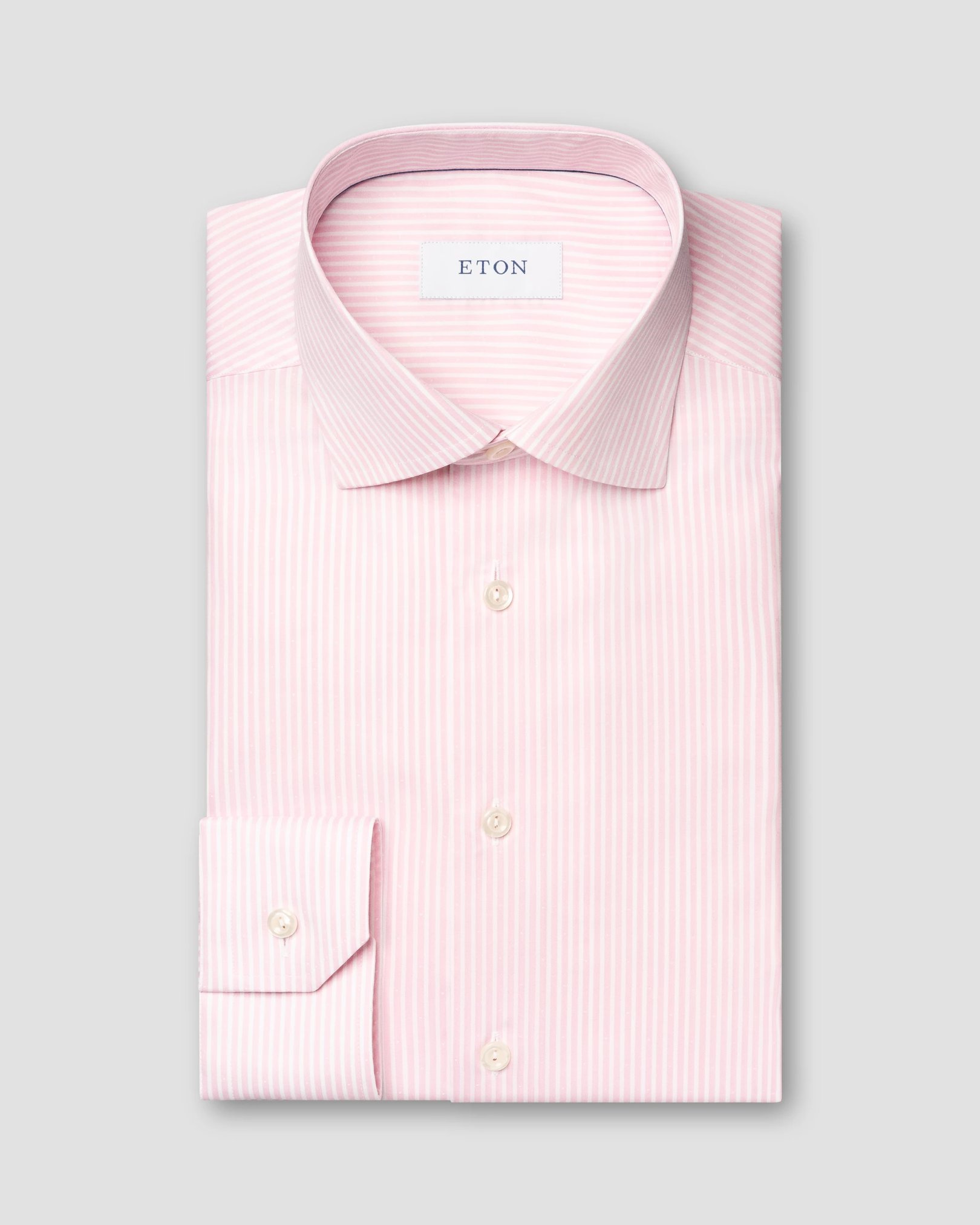 Eton - pink cut away collar made to order