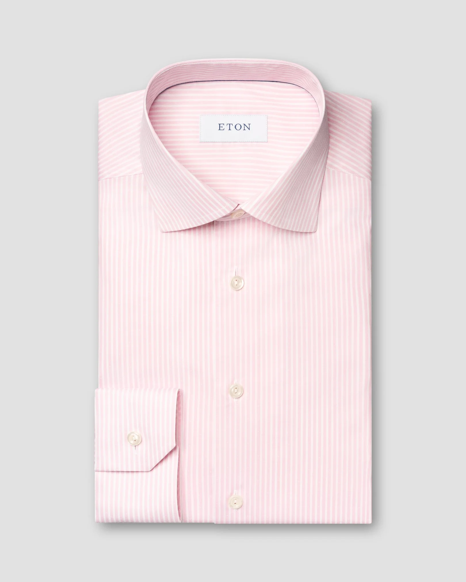 Eton - pink cut away collar made to order