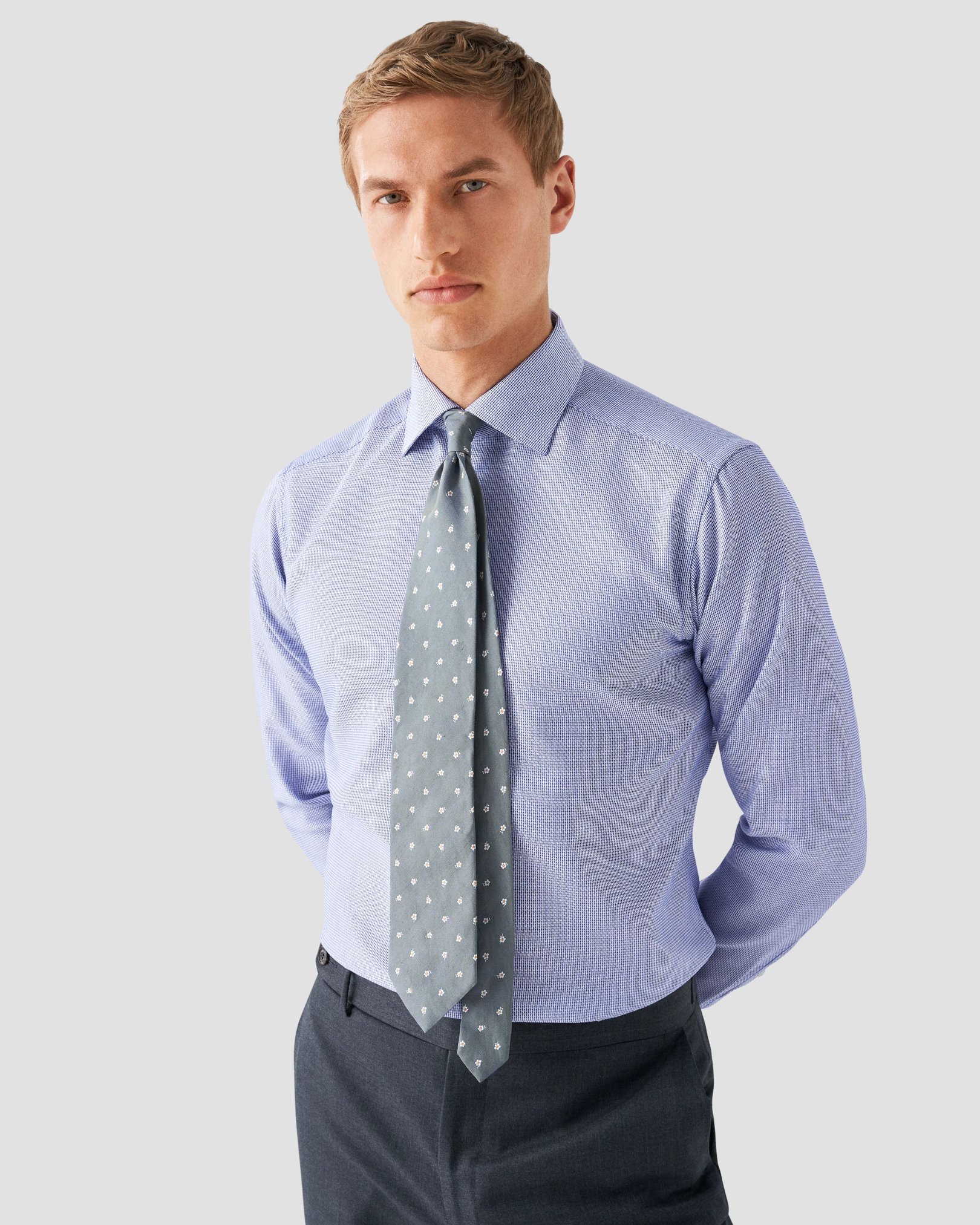 Eton - dark blue royal dobby
