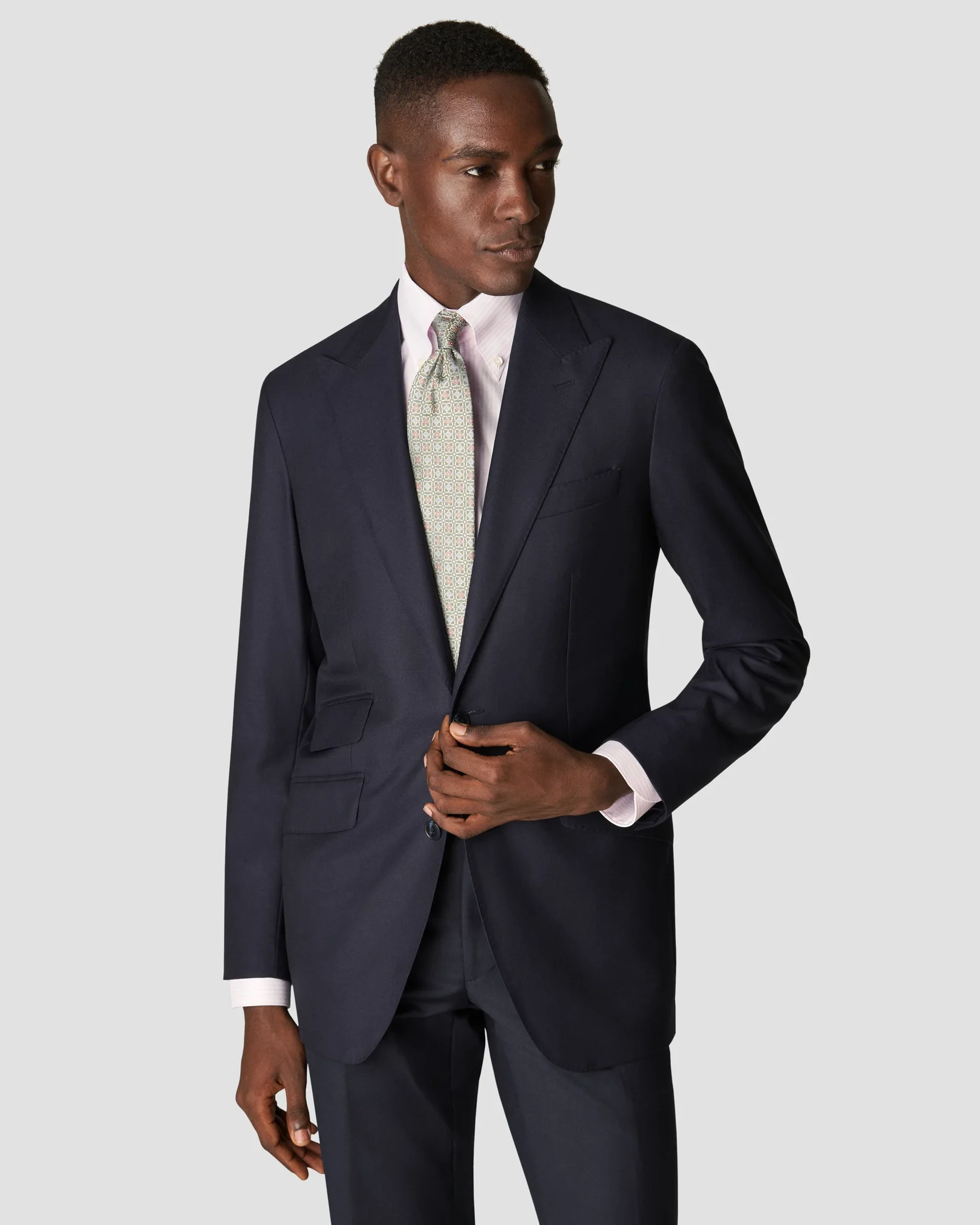 Eton - pink fine wrinkle free oxford