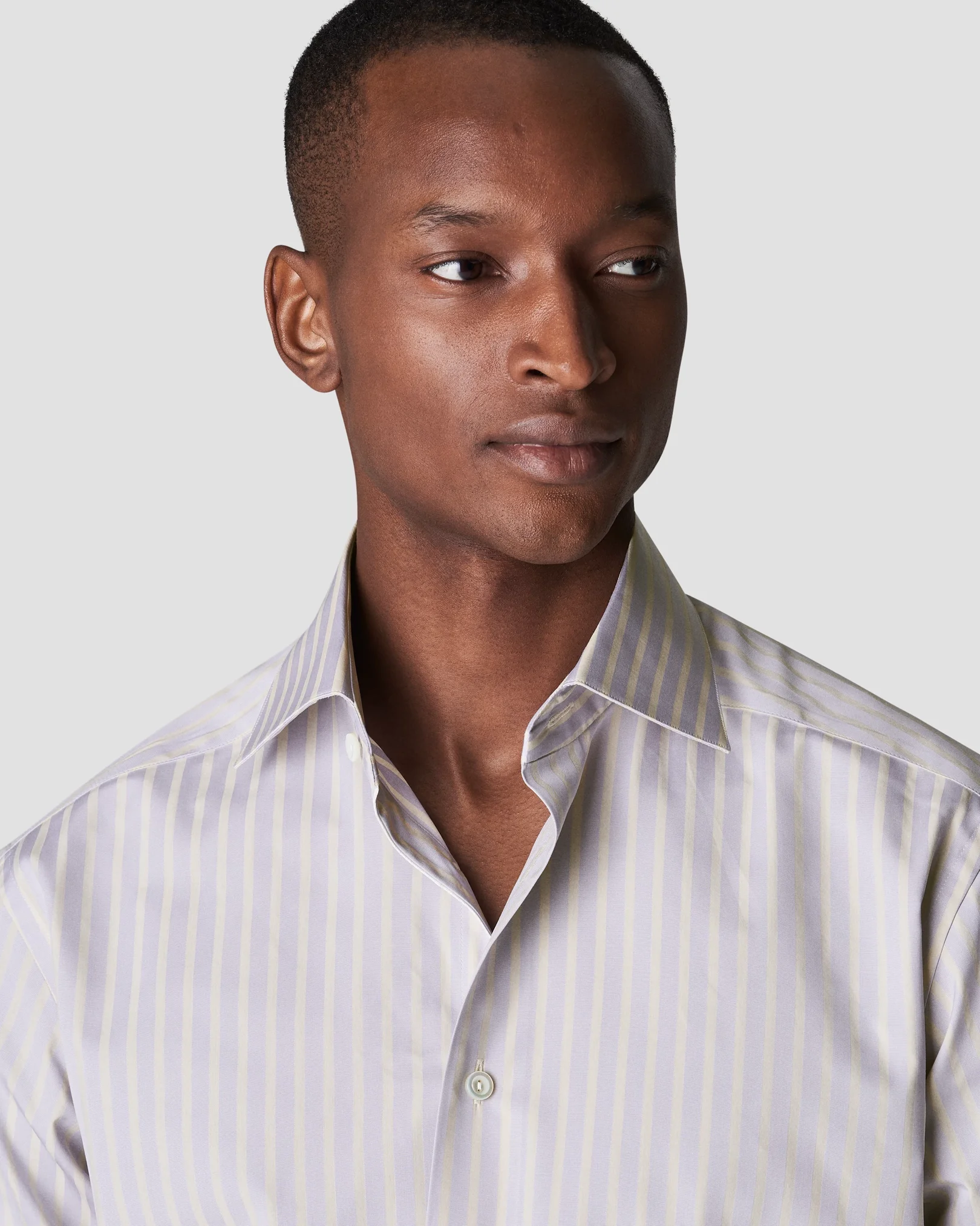 Eton - light purple fine pique
