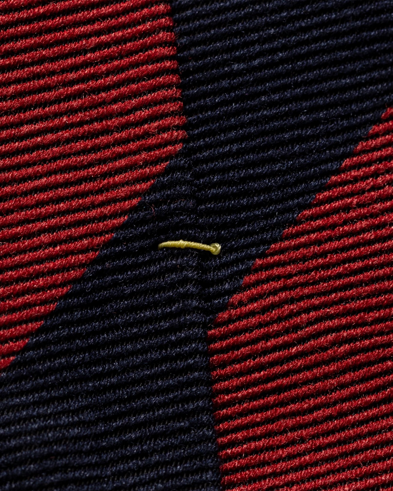 Eton - navy red bold striped tie