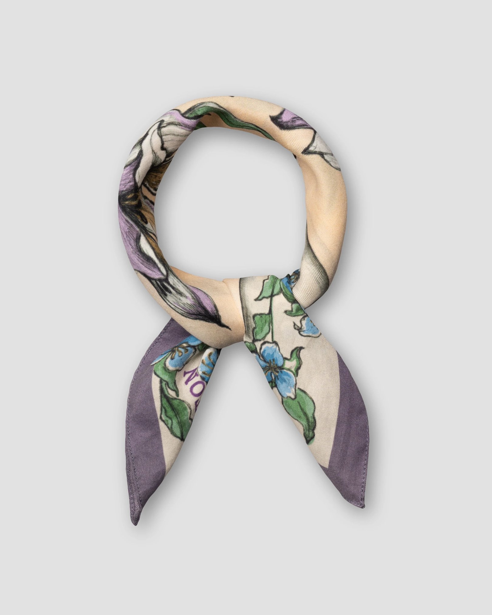 Eton - Floral Cotton Silk Bandana