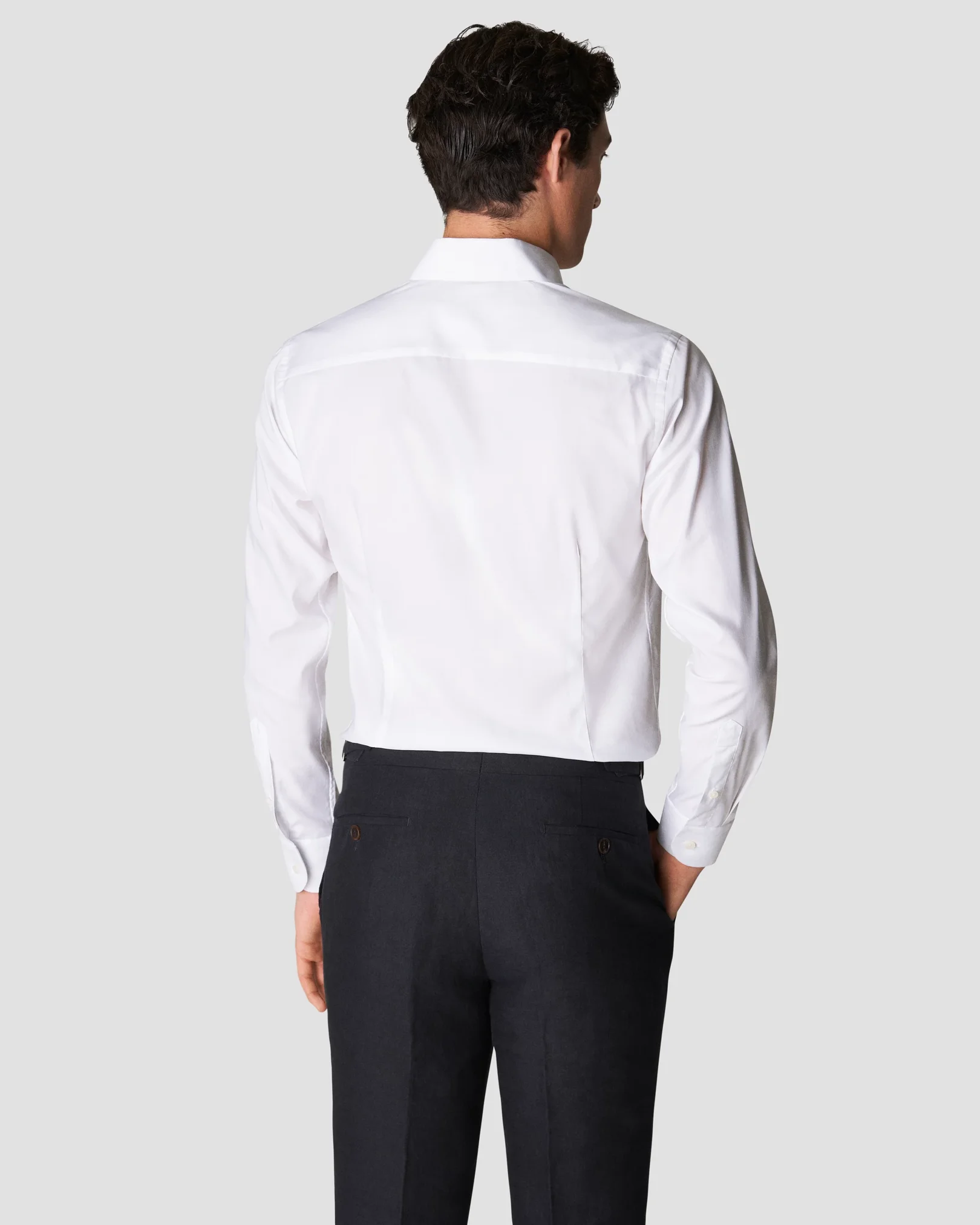 Eton - wrinkle free white signature oxford
