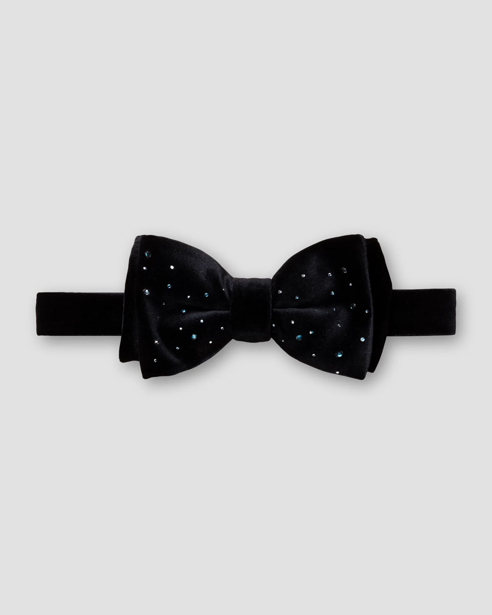 Eton - blue eton bow tie embellished with chrystals from swarowski r ready tied