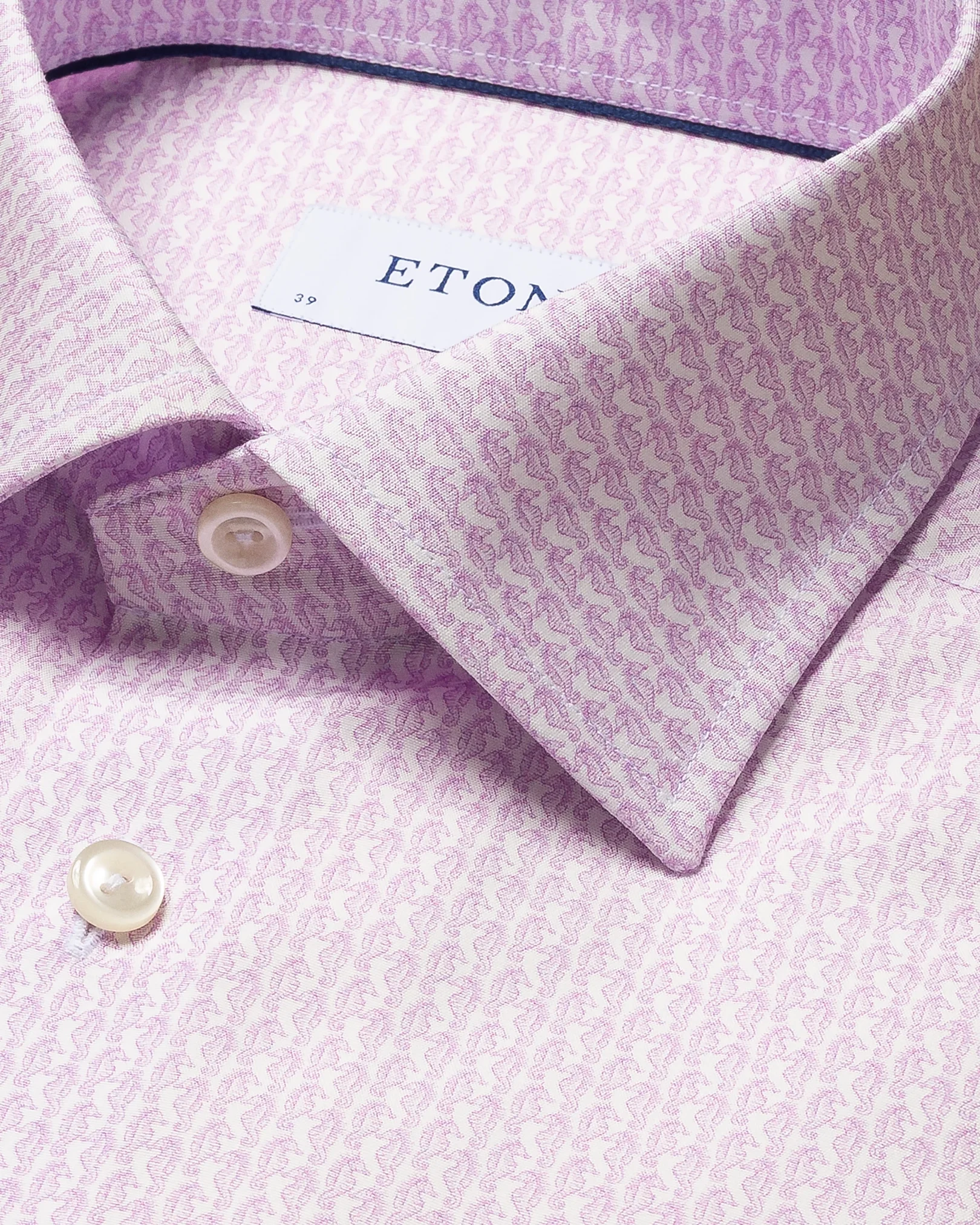 Eton - light purple poplin