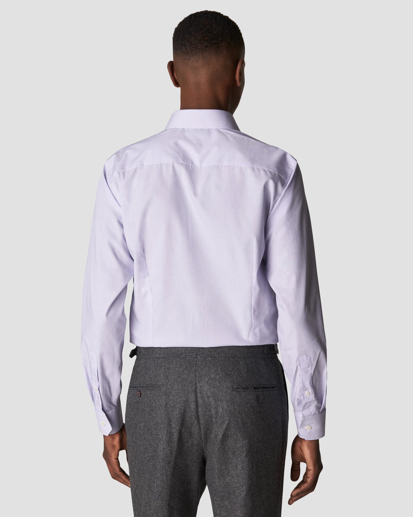 Eton - light purple poplin cutaway