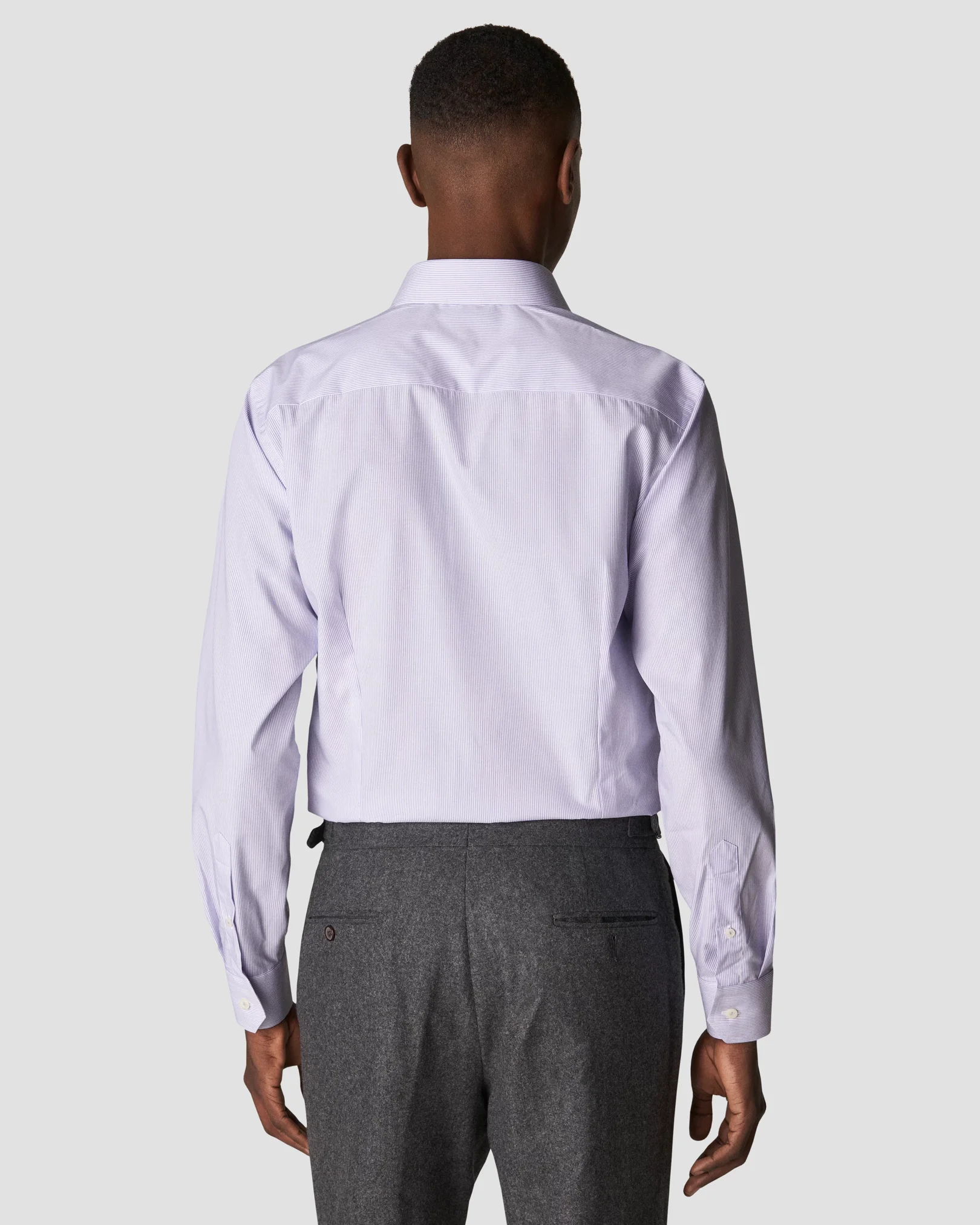 Eton - light purple poplin cutaway