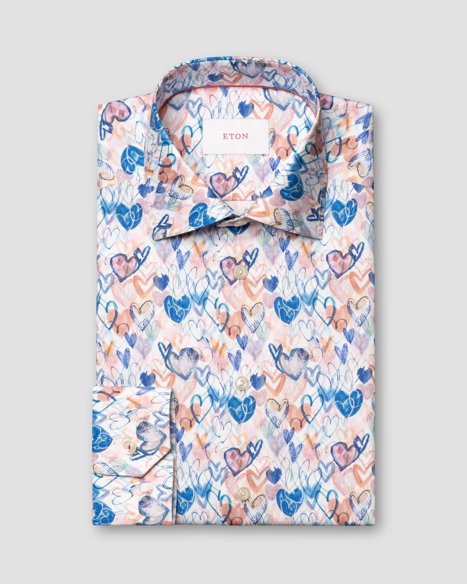 Eton - Valentine's Print Shirt