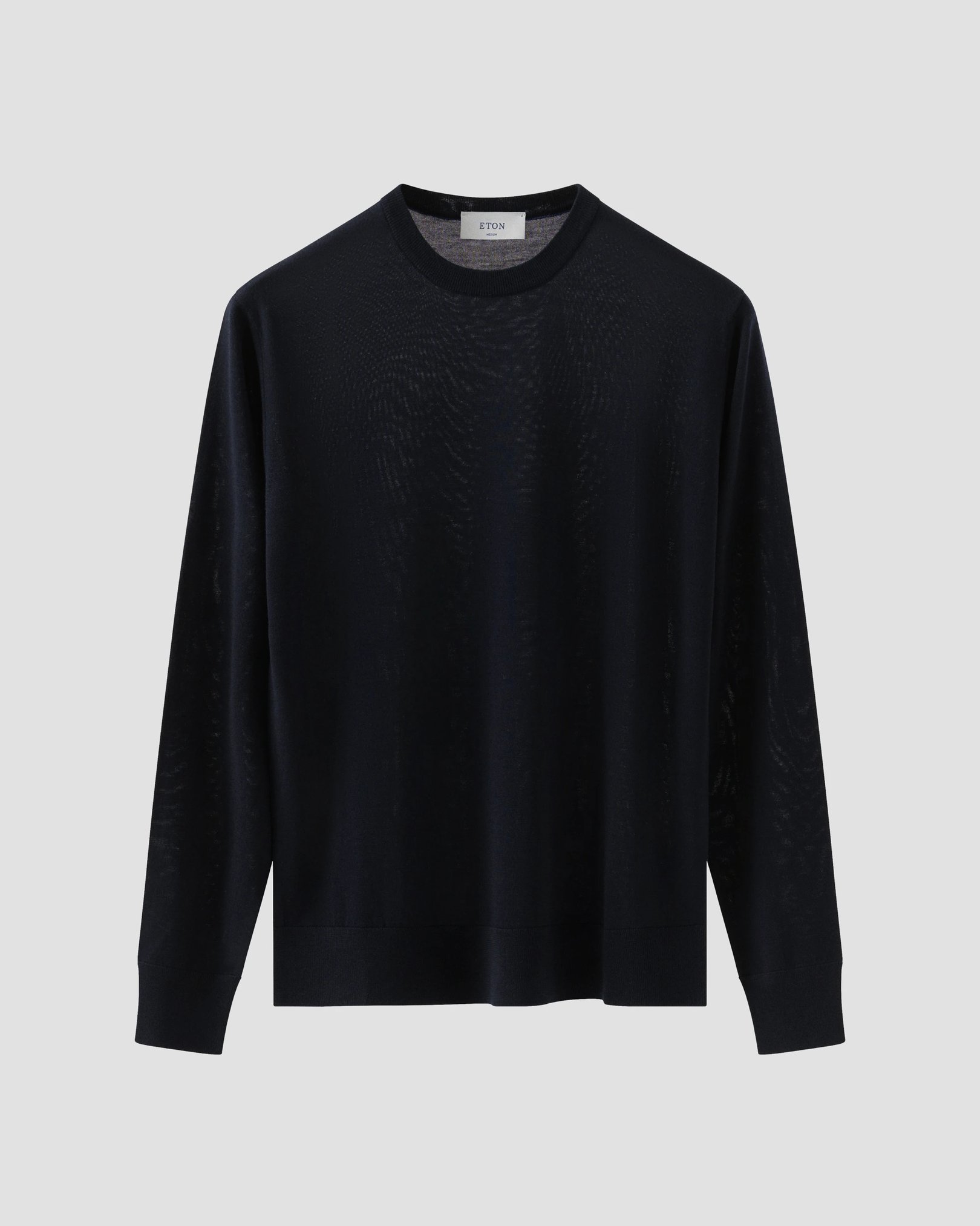 Eton - Fine Knit Merino Crew Neck