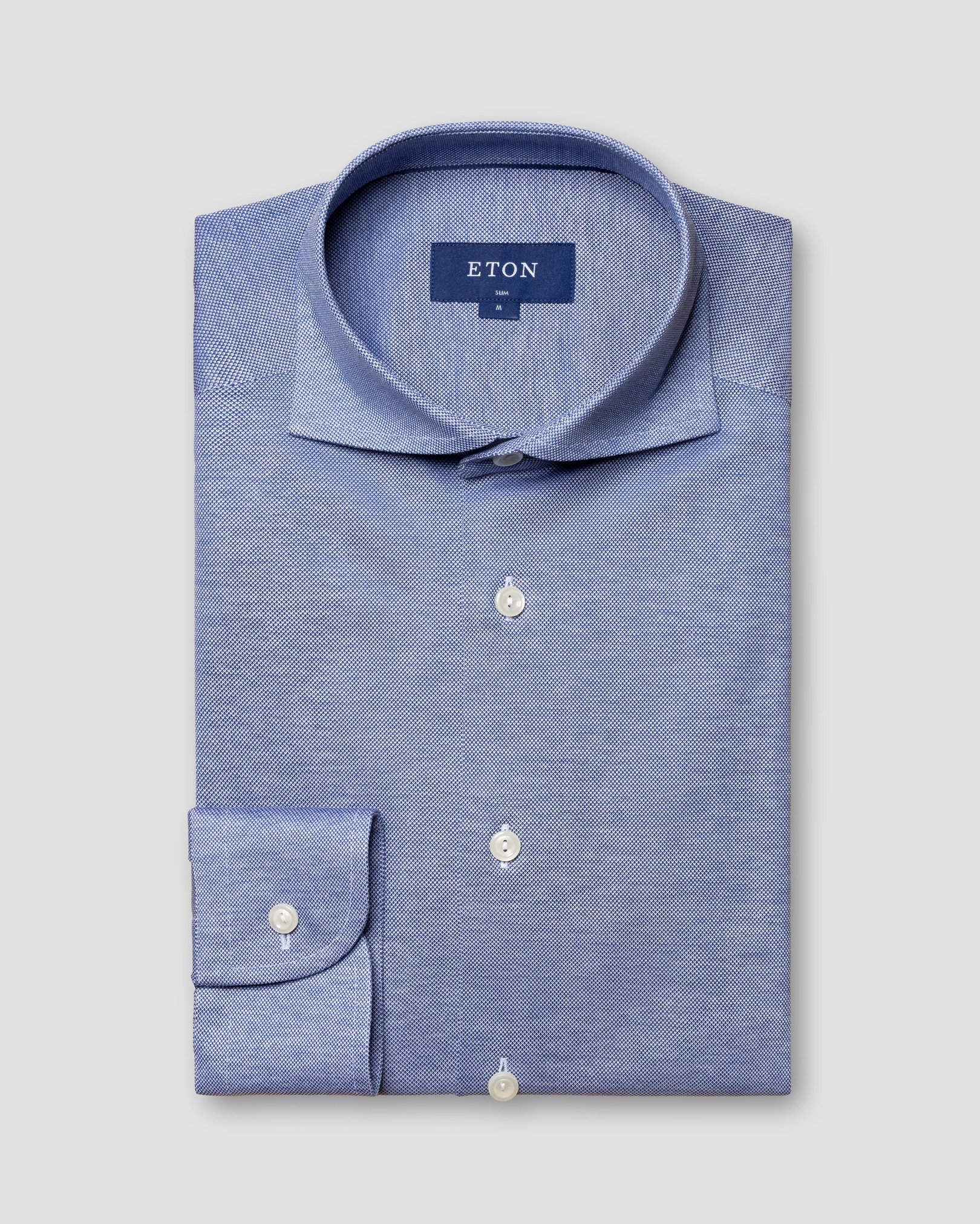 Eton - blue jersey widespread