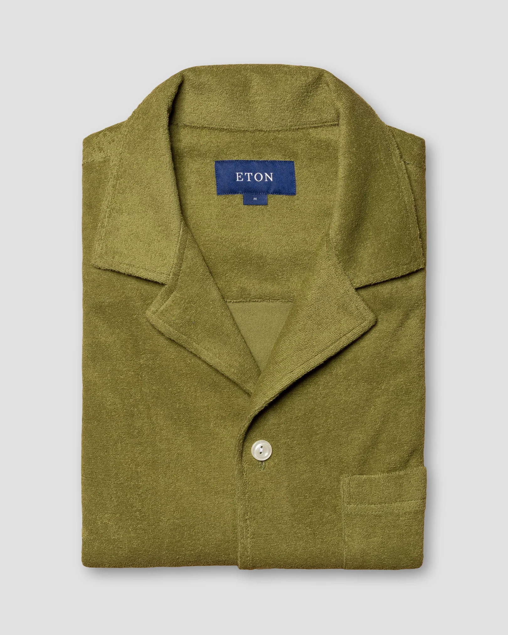 Eton - Green Terry Resort Shirt