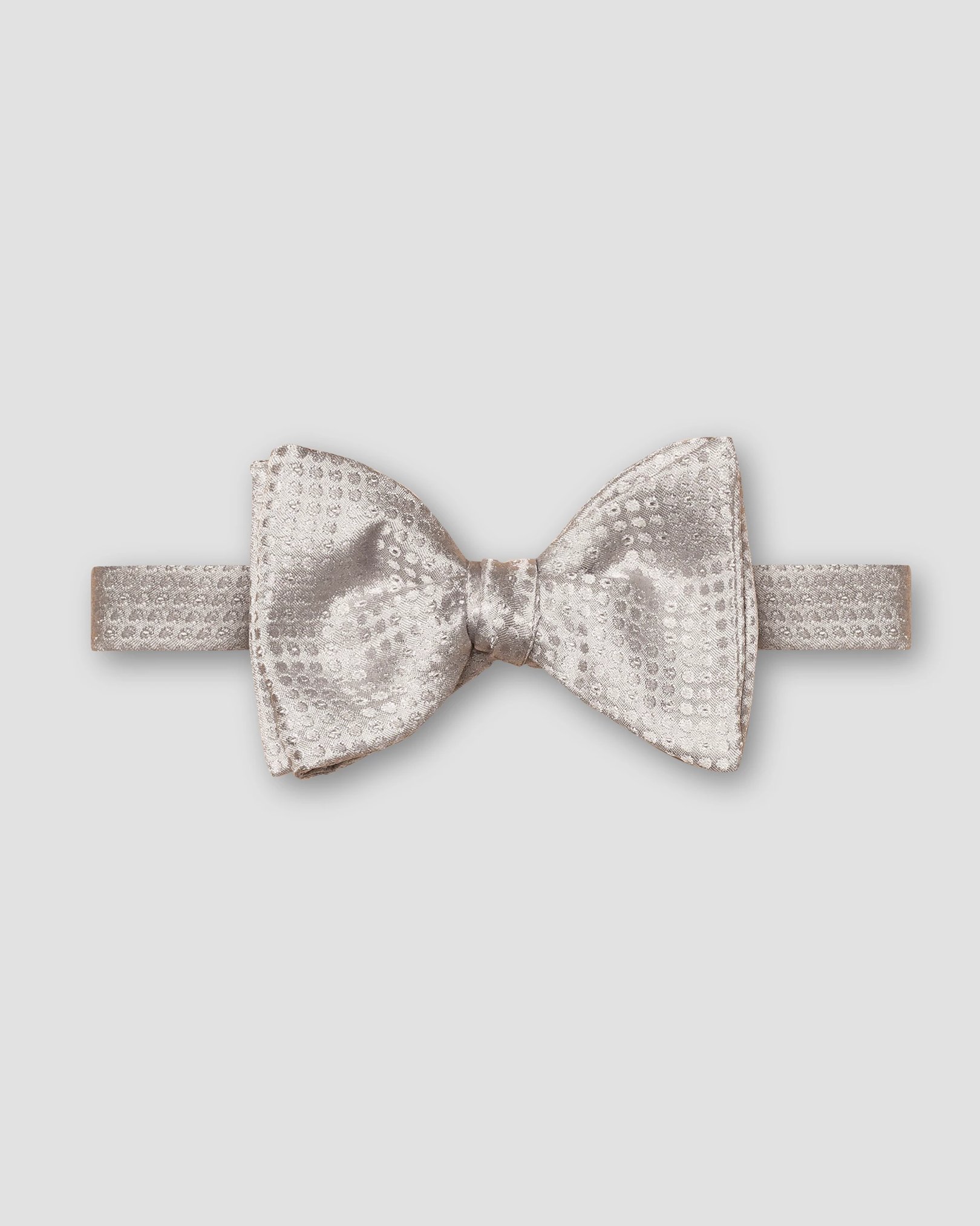 Eton - light grey dotted bowtie