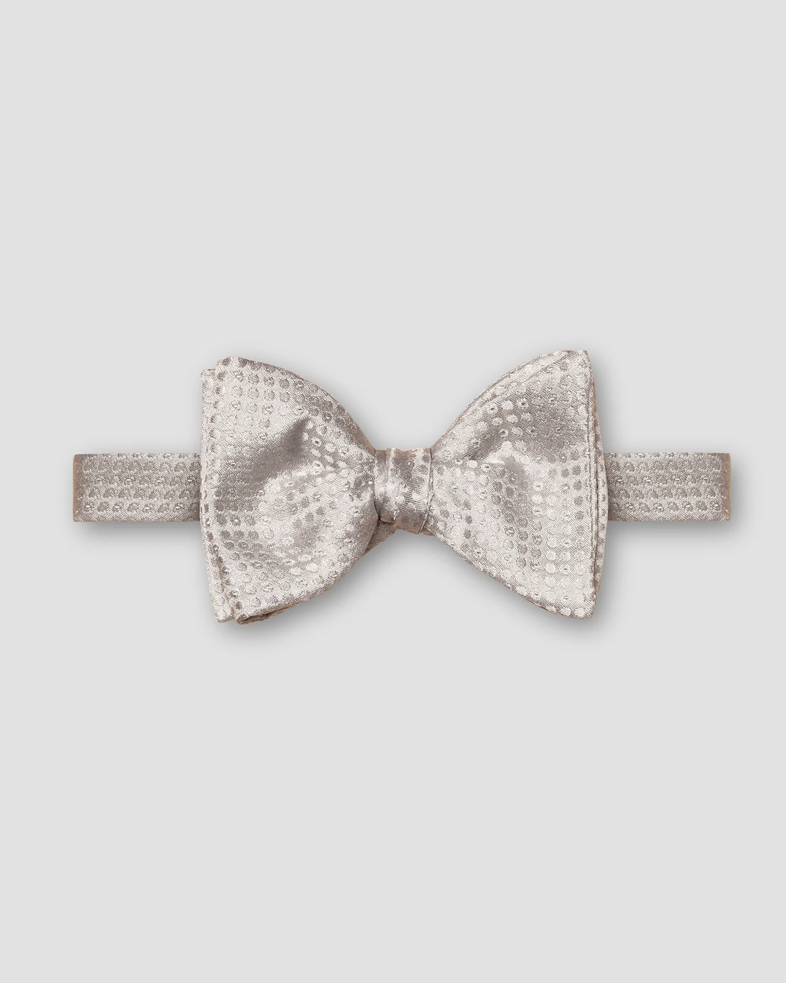 Eton - light grey dotted bowtie
