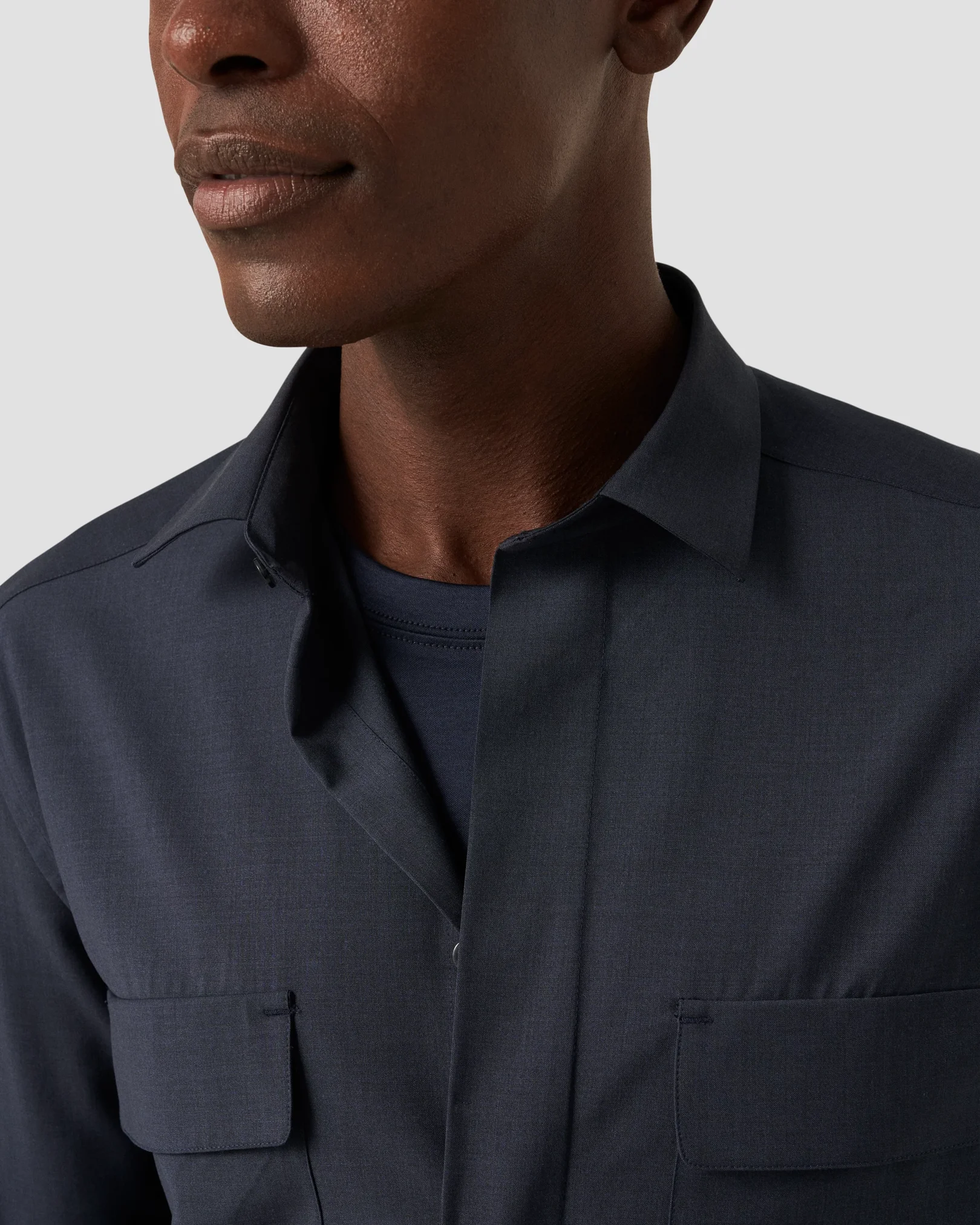 Eton - merino overshirt