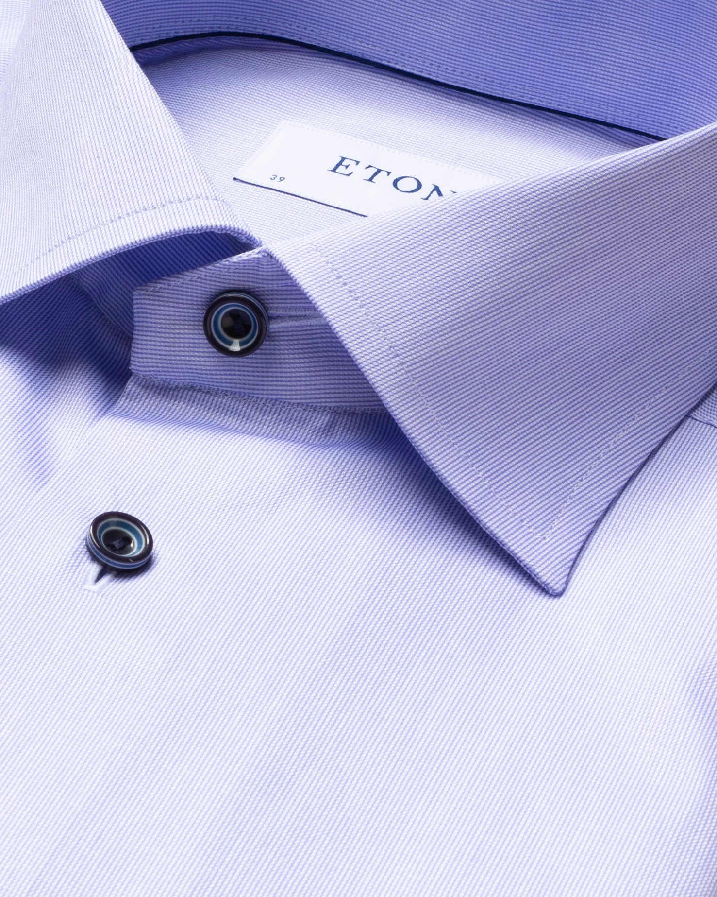 Eton - pastel blue shirt cut away