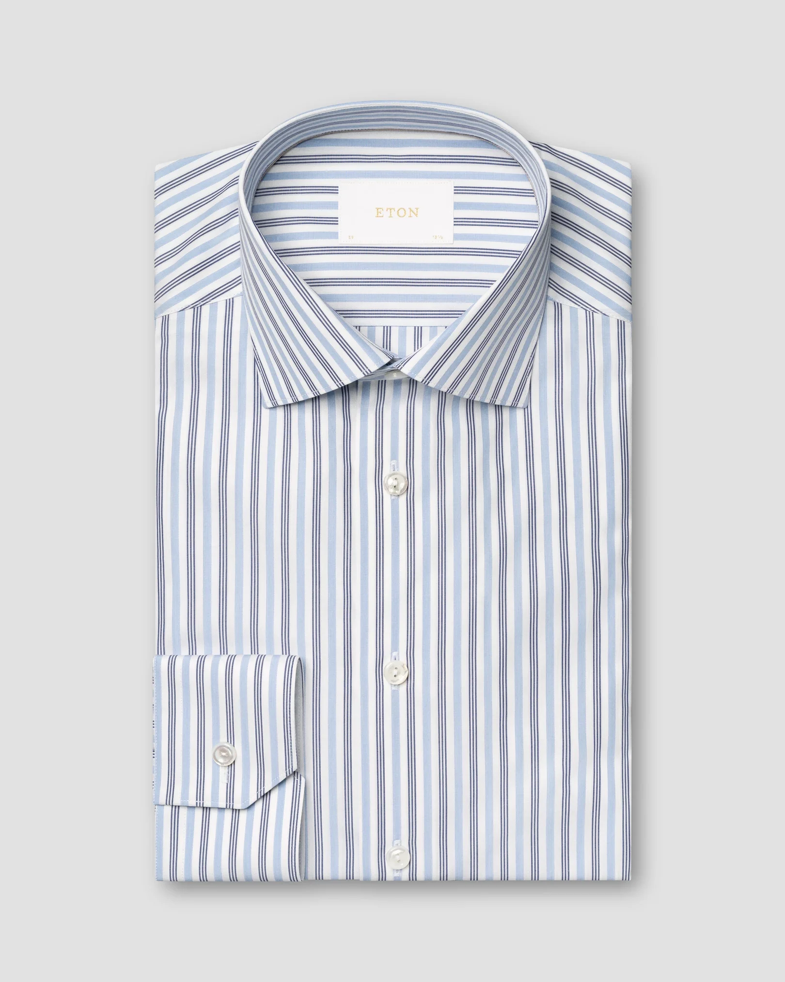 Eton - Gestreiftes Supima 120 Hemd