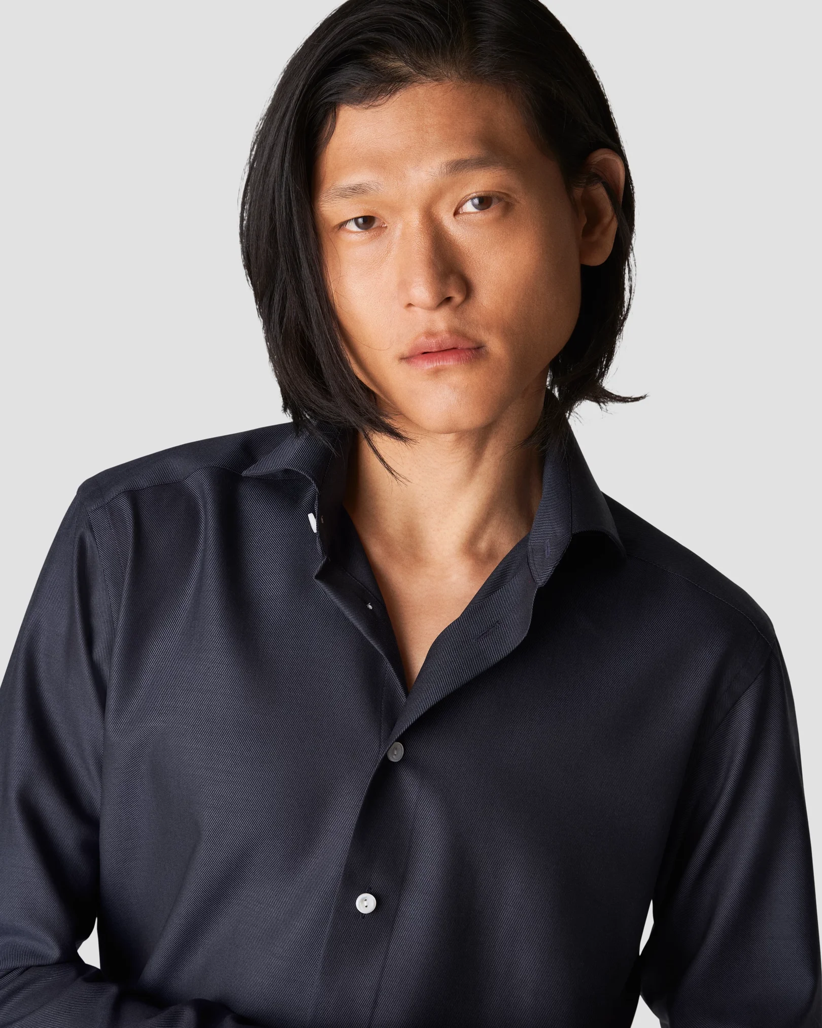 Eton - dark blue merino