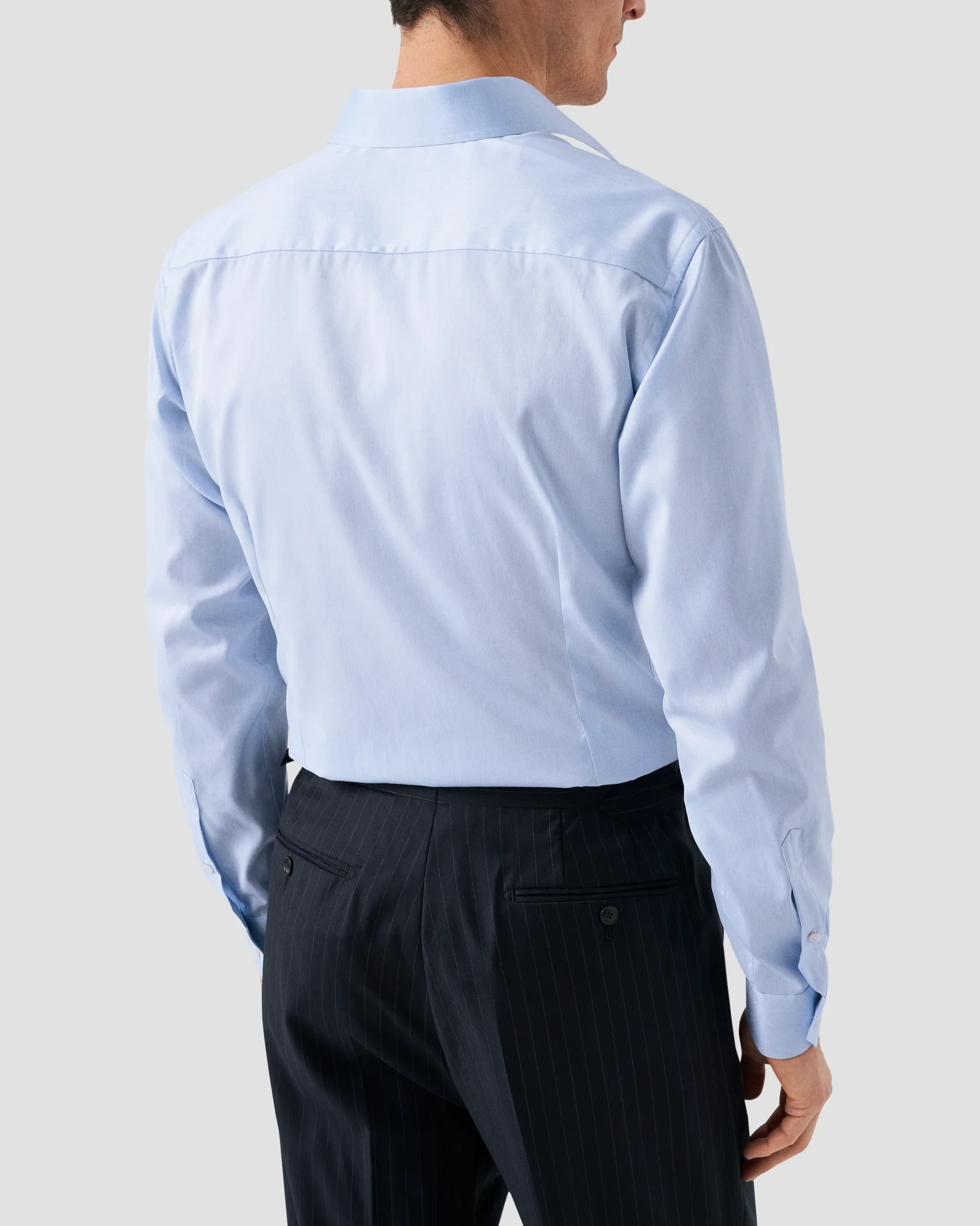 Eton - Hellblaues Signature-Twill-Hemd