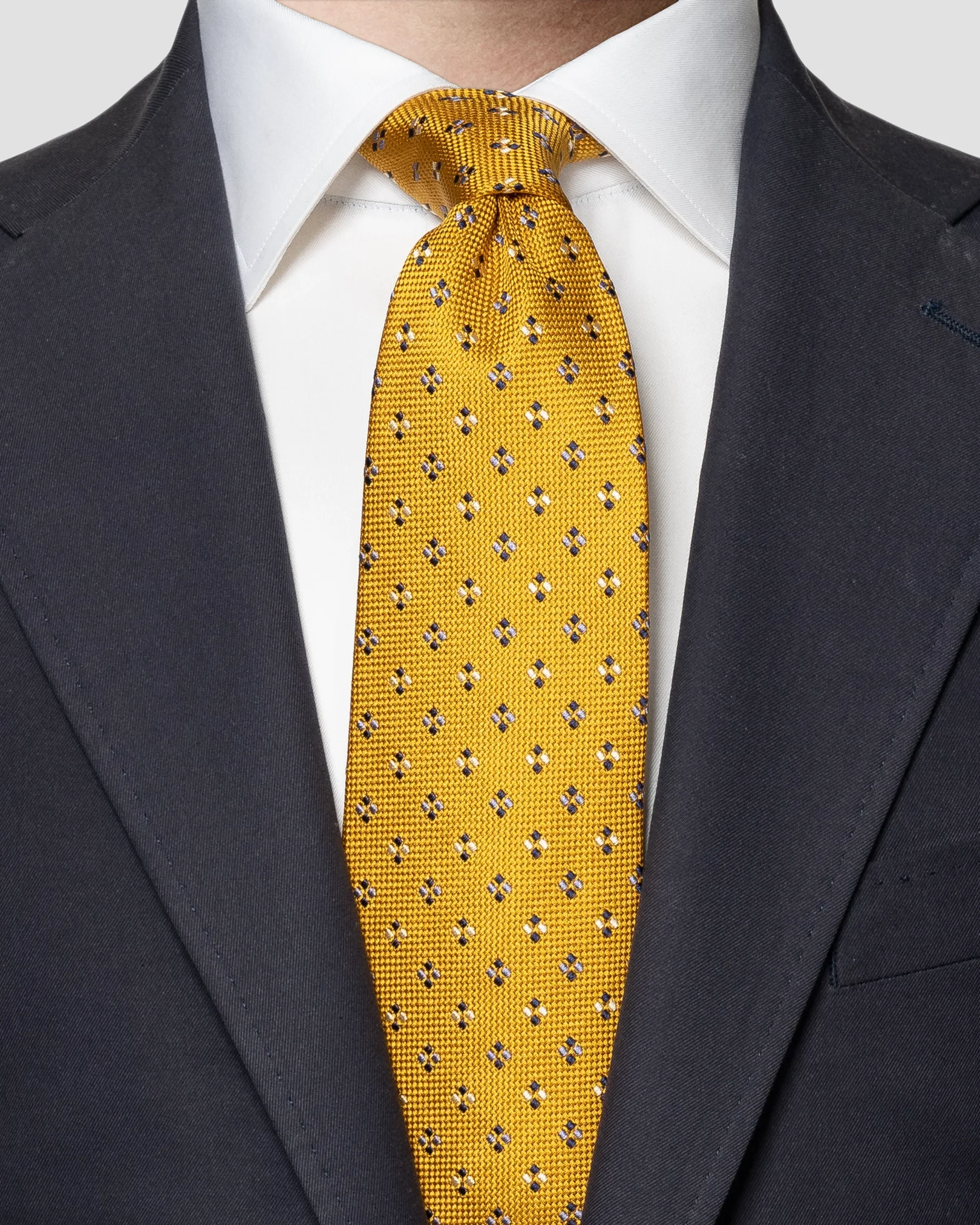 Eton - orange panama tie