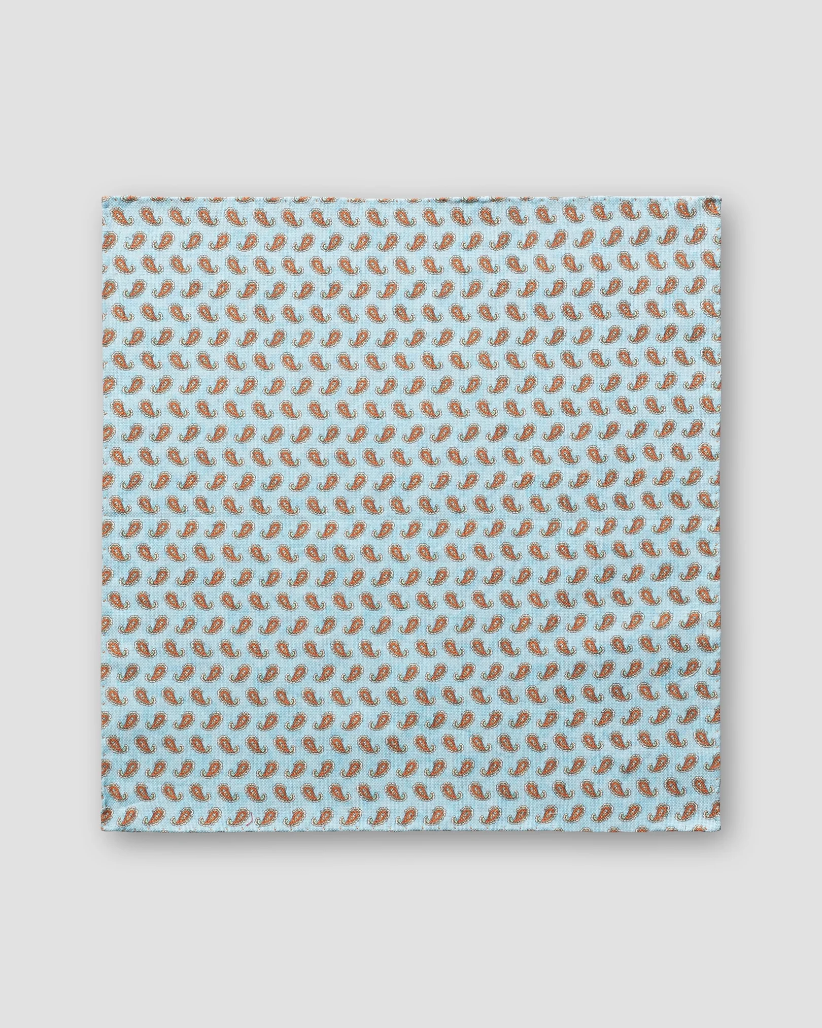 Eton - orange micro print cotton pocket square
