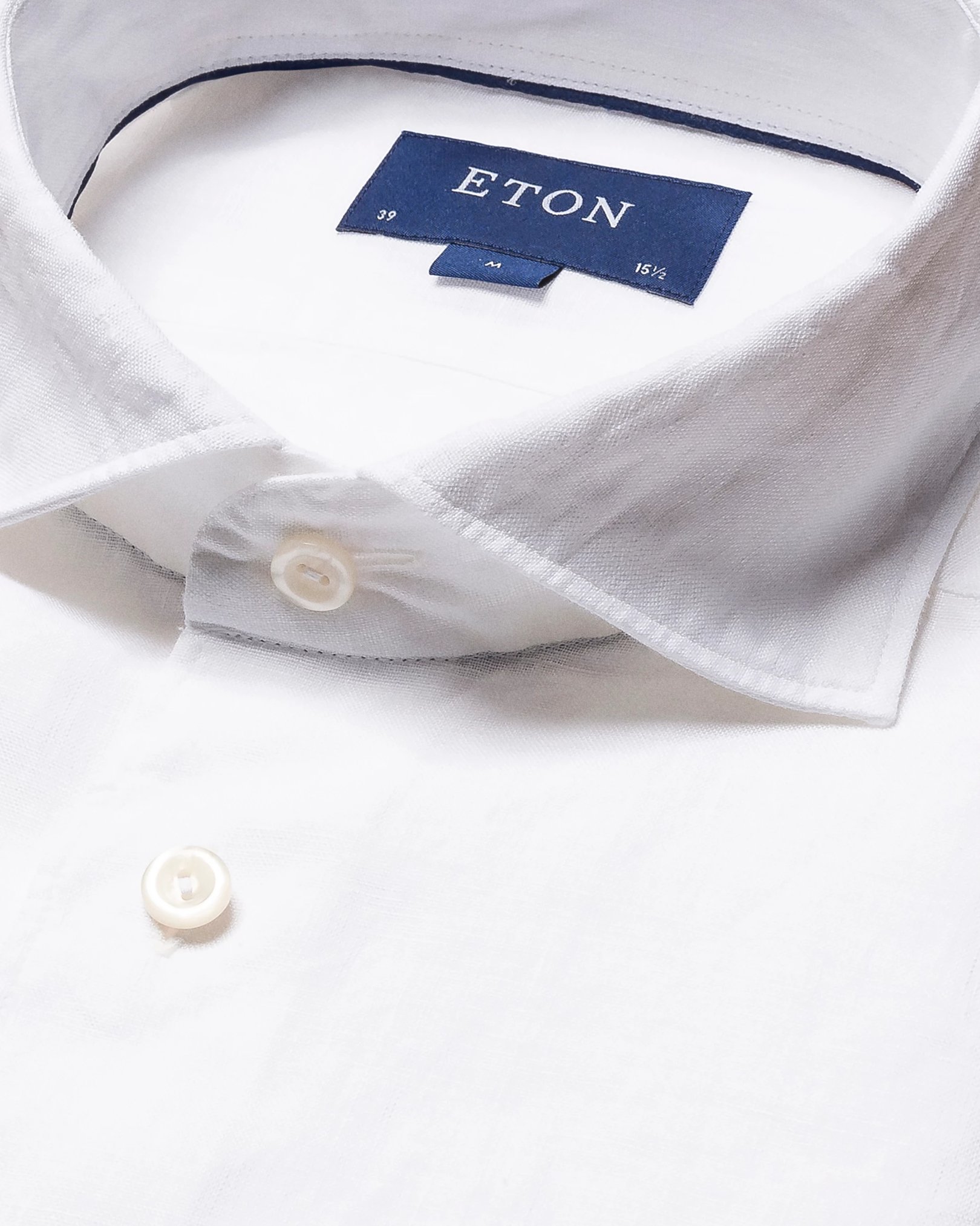 Eton - white linen wide spread soft