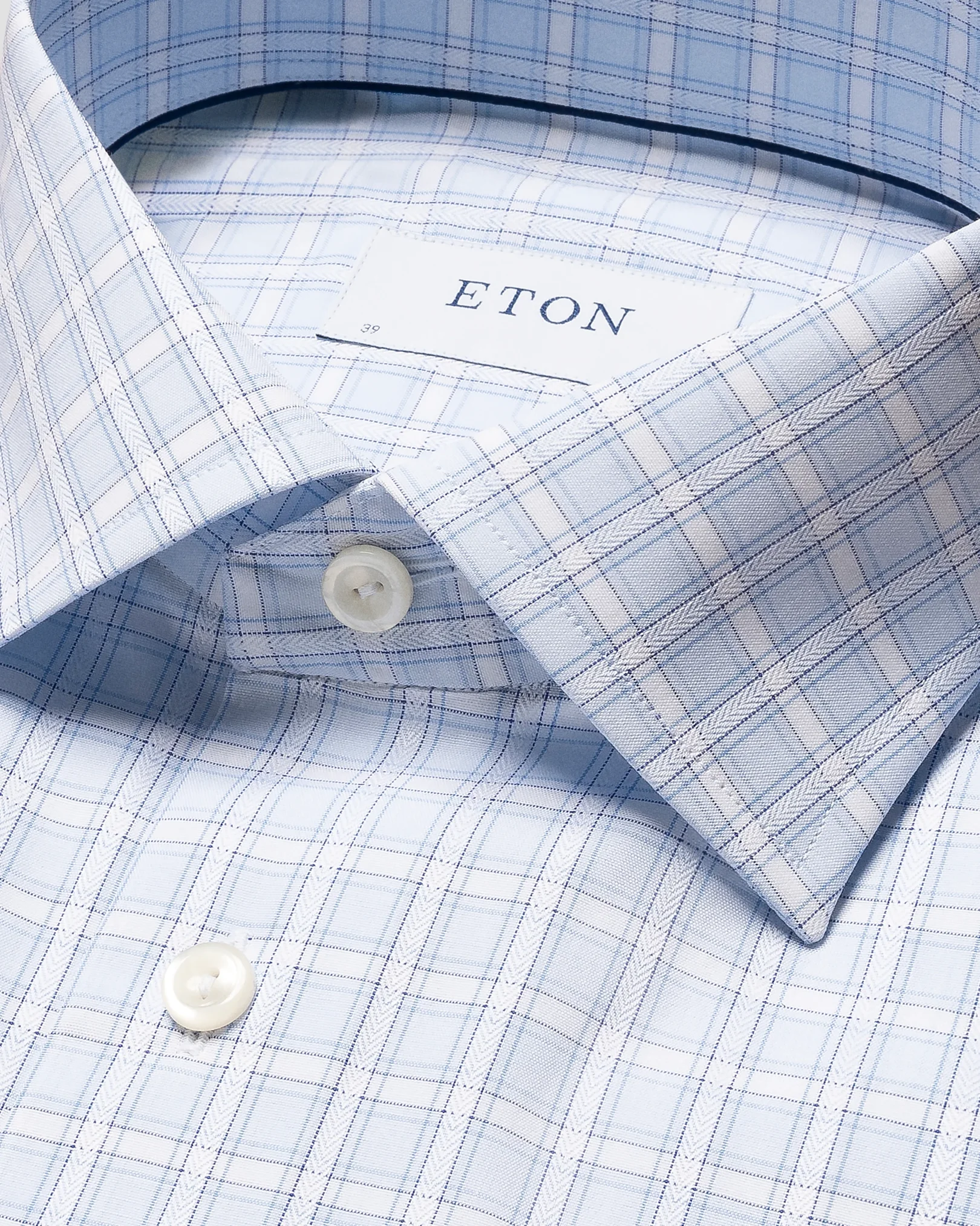 Eton - light blue timeless checked