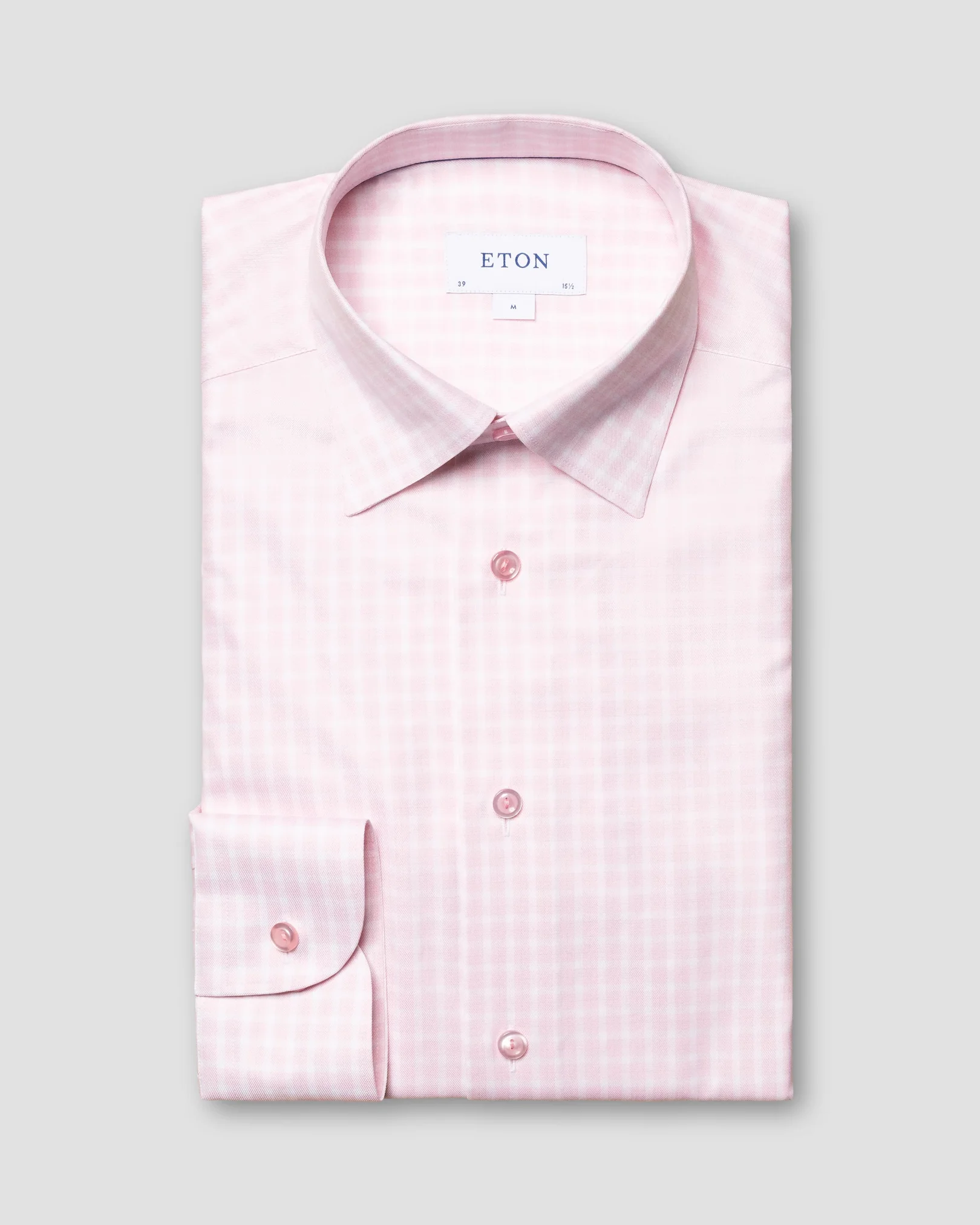 Eton - pink cottontencel stretch