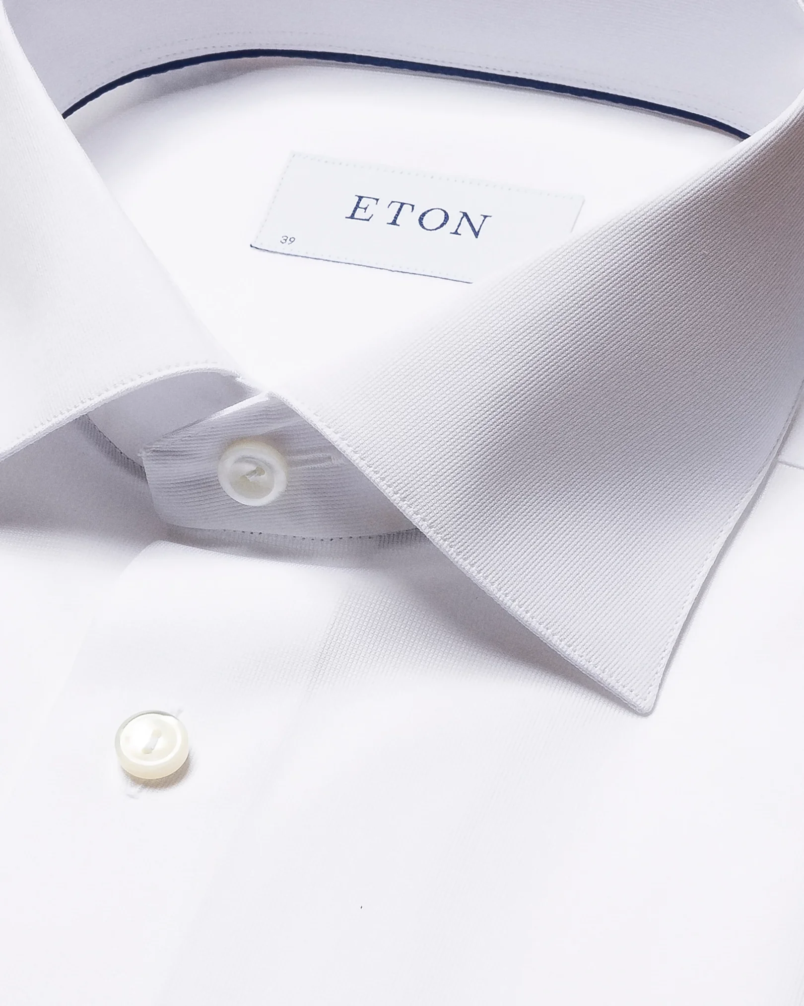 Eton - white fine pique
