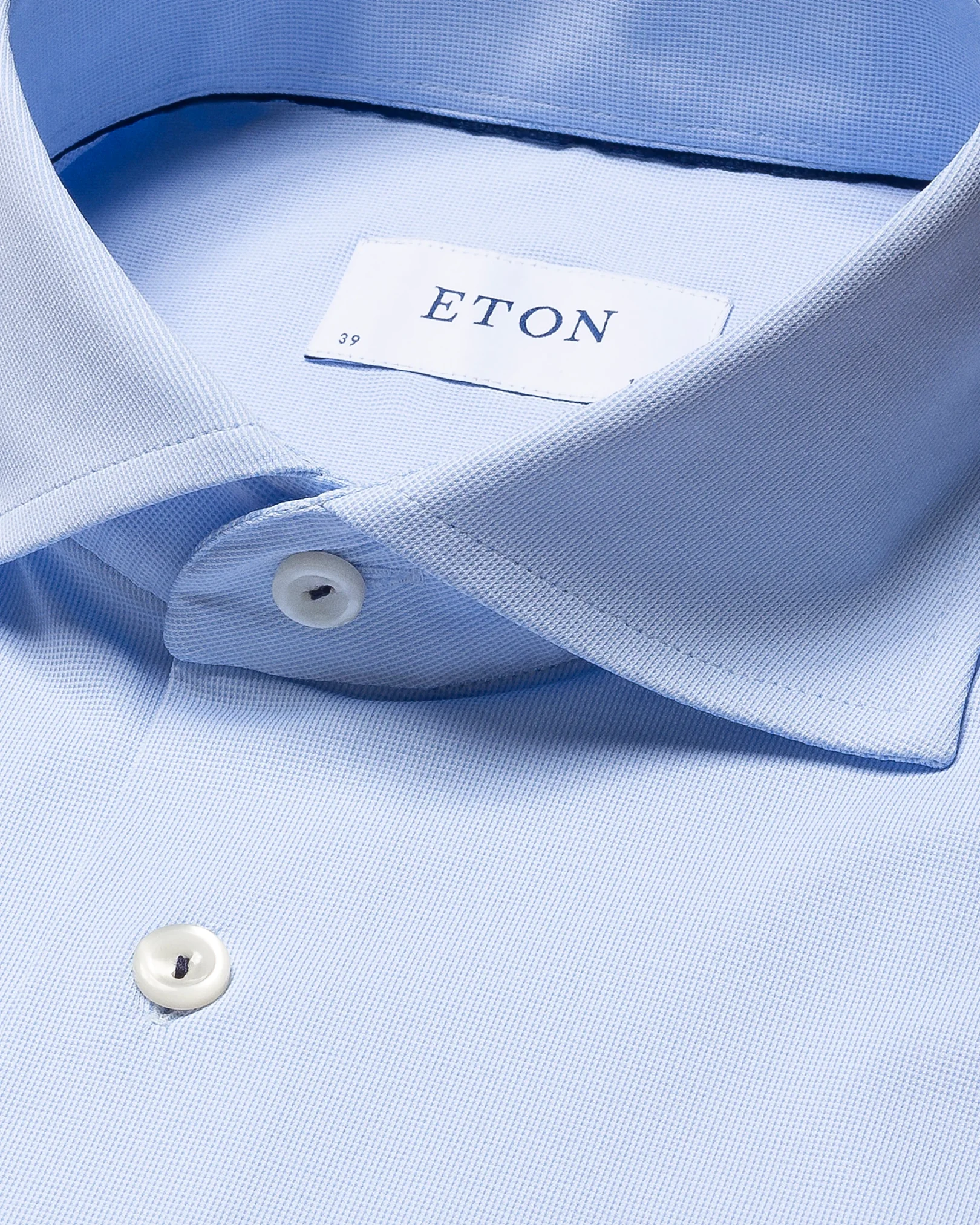 Eton - solid light blue 4 way stretch