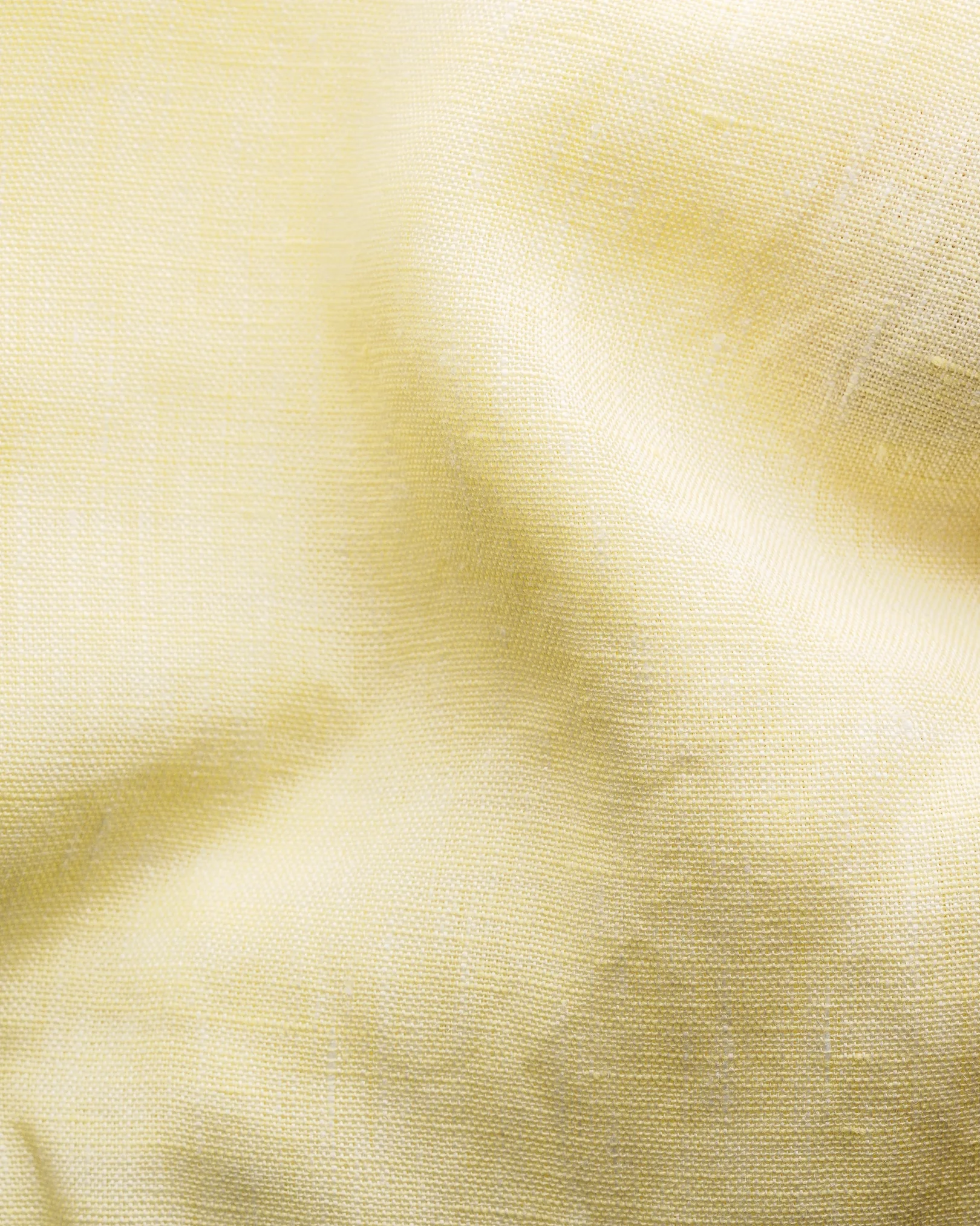 Eton - yellow linen wide spread
