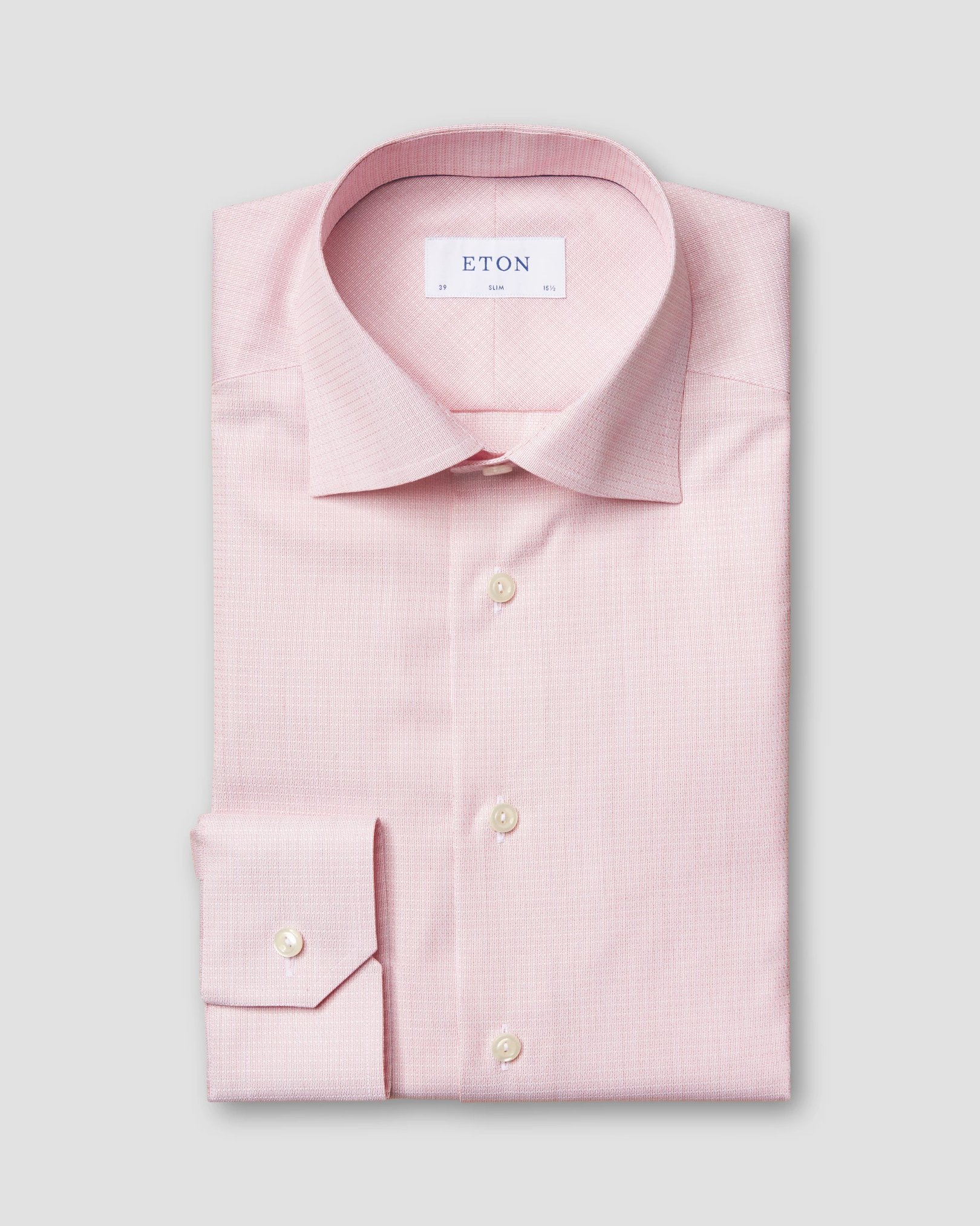 Eton - red melange shirt