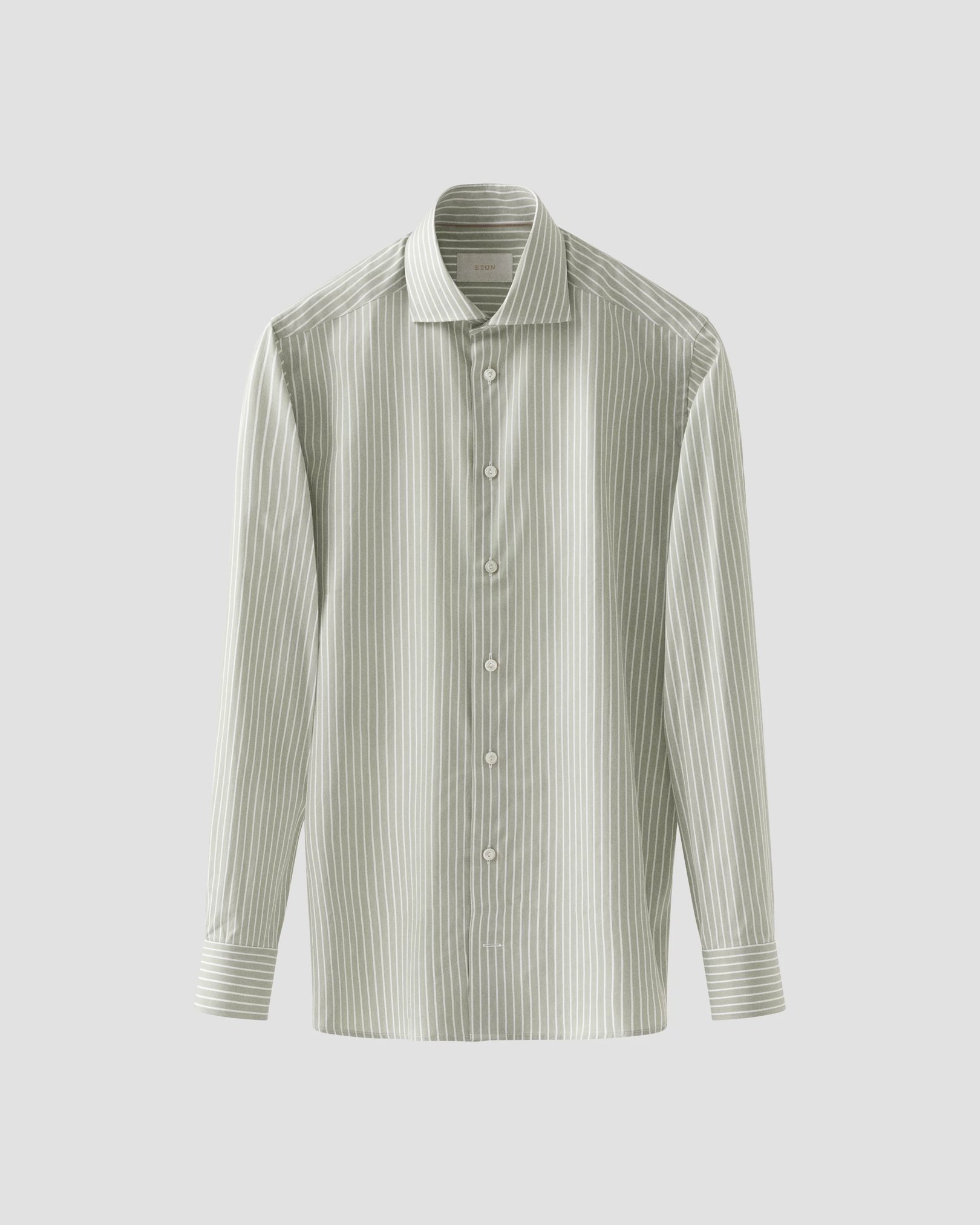 Eton - Striped Cotton Silk Shirt