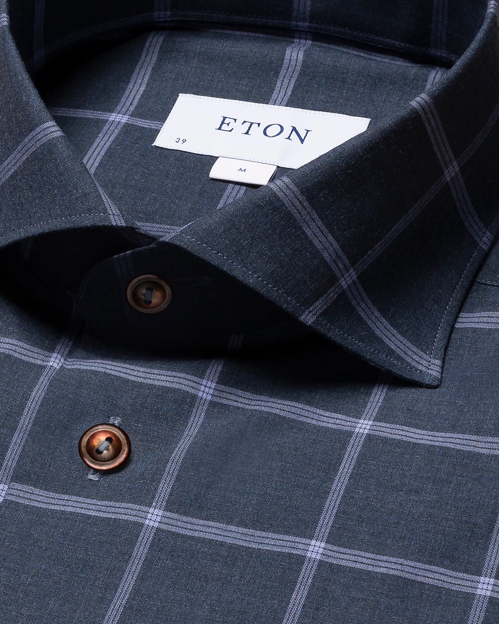 Eton - navy blue twill melange