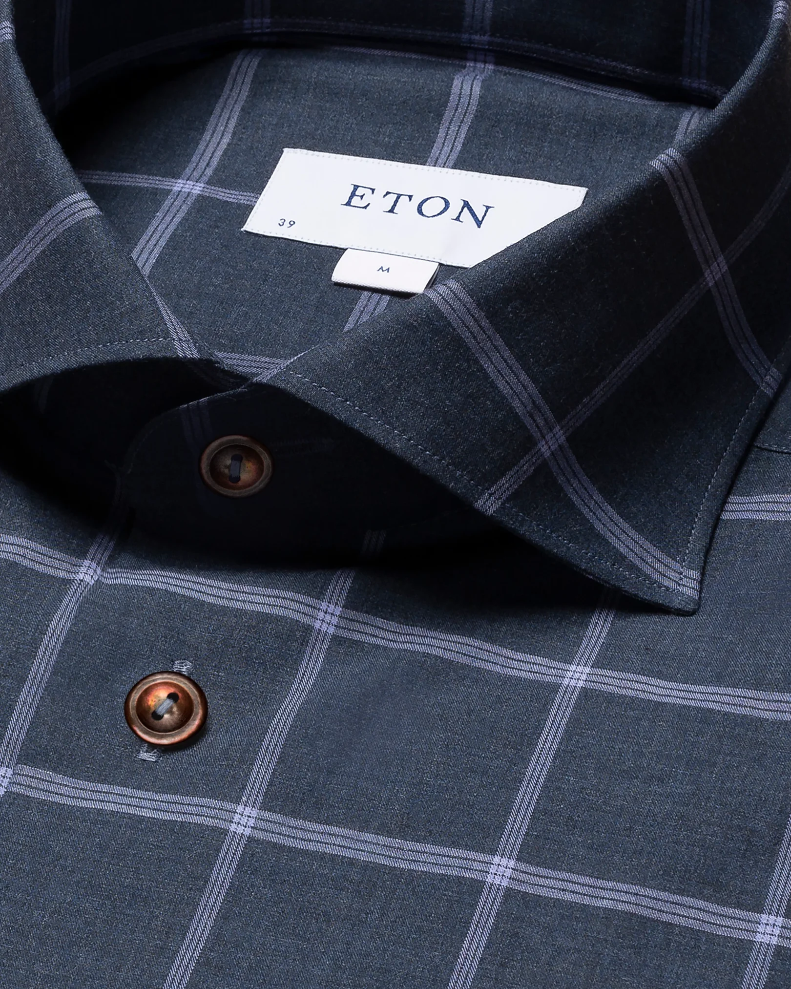 Eton - navy blue twill melange