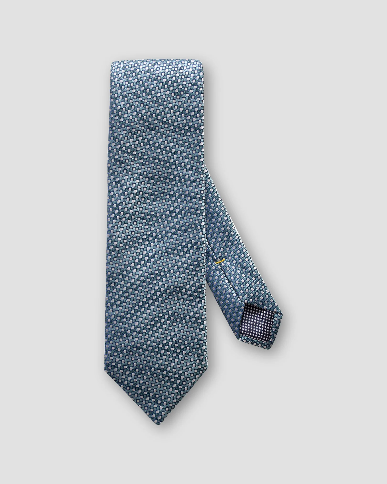 Eton - green dotted silk tie
