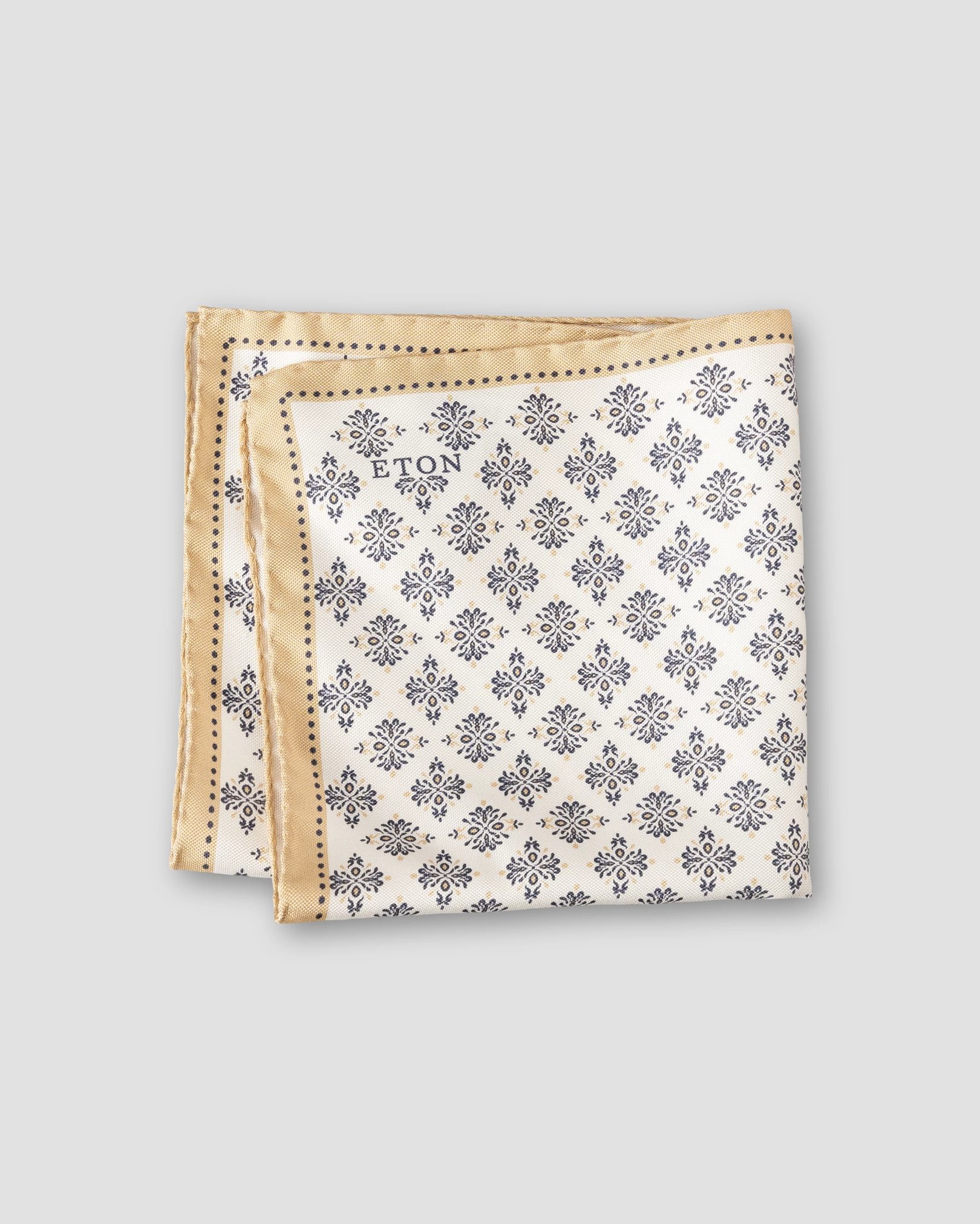 Eton - white elegent pocket square