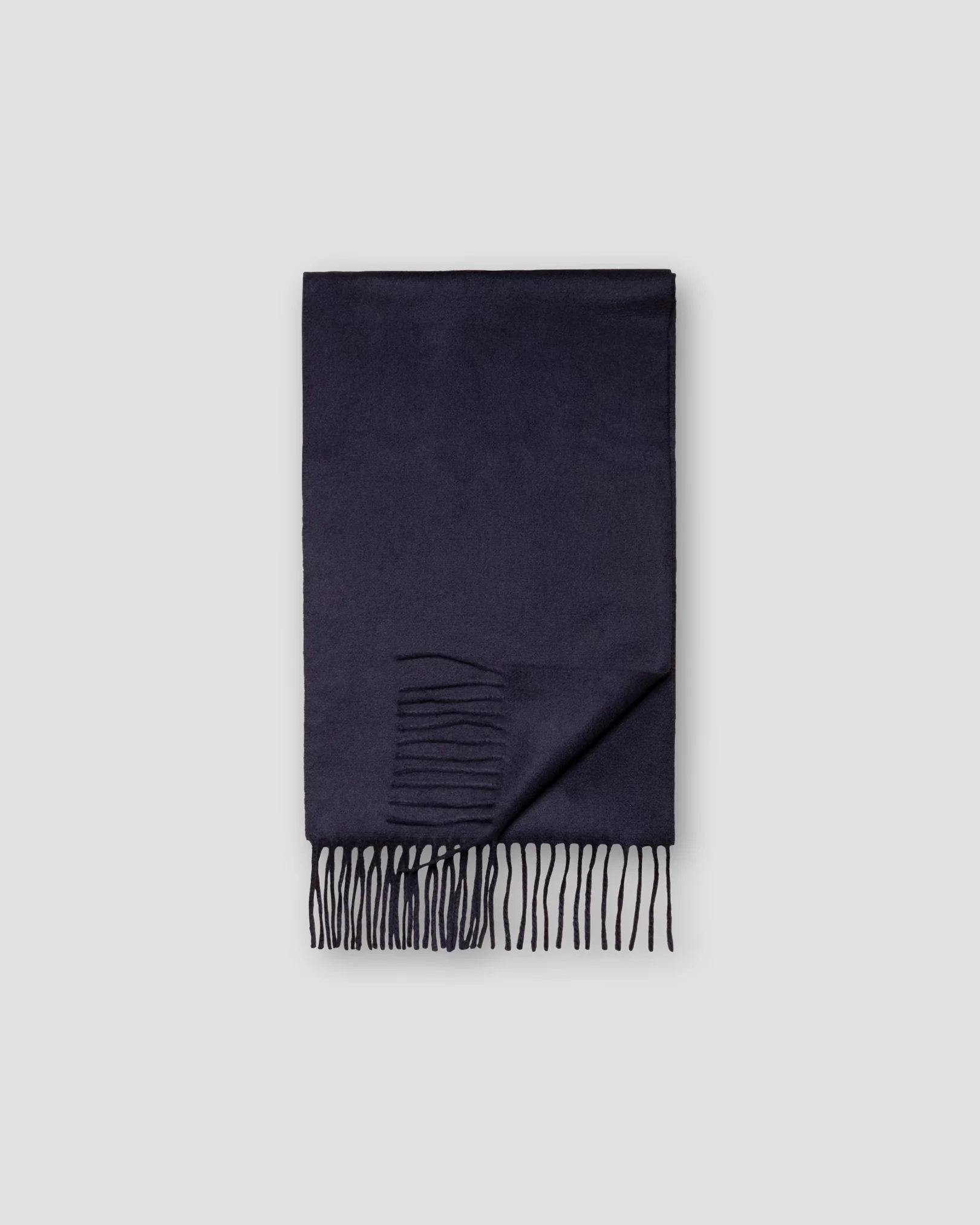Eton - navy cashmere scarf