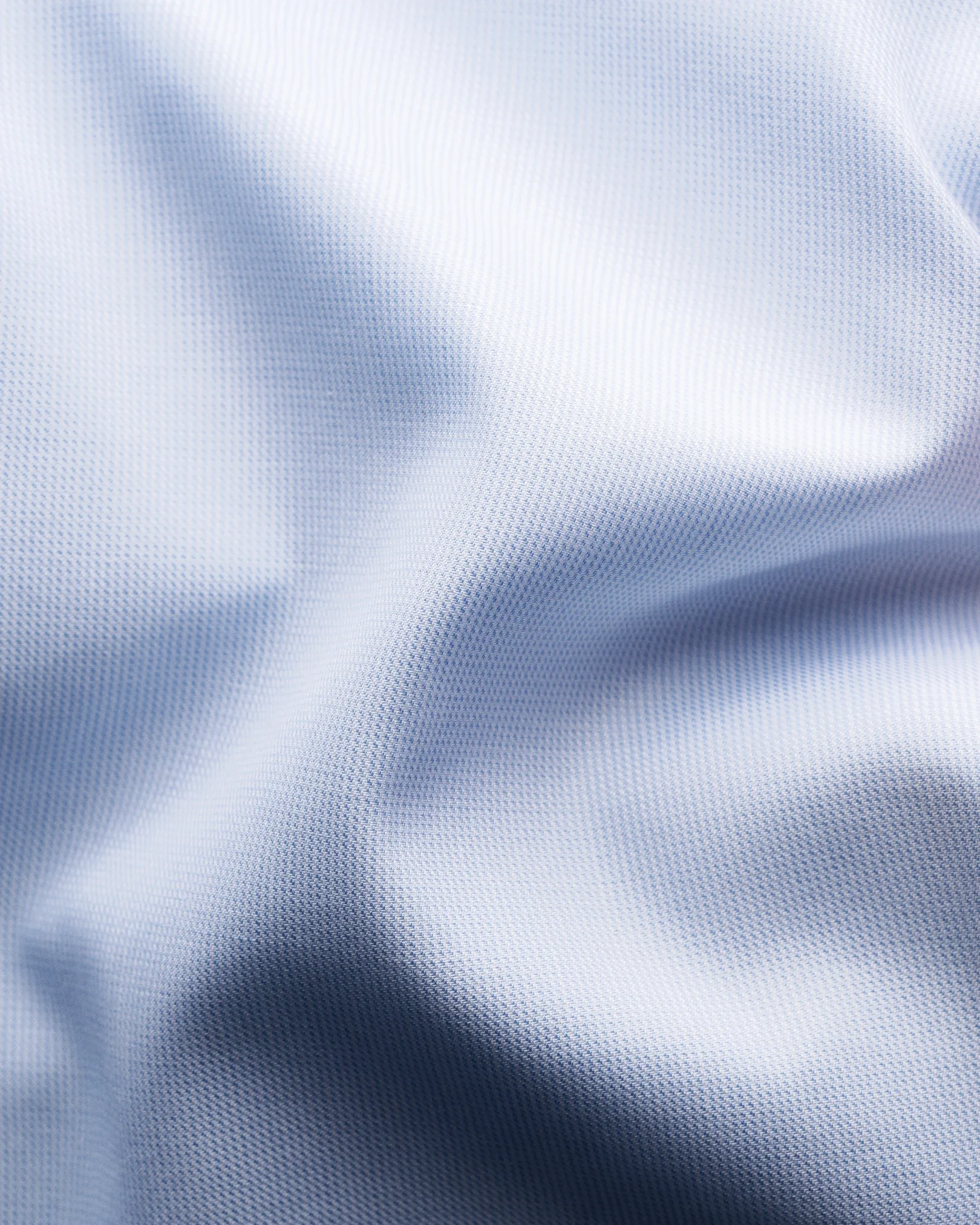 Eton - light blue twill passpoal shirt