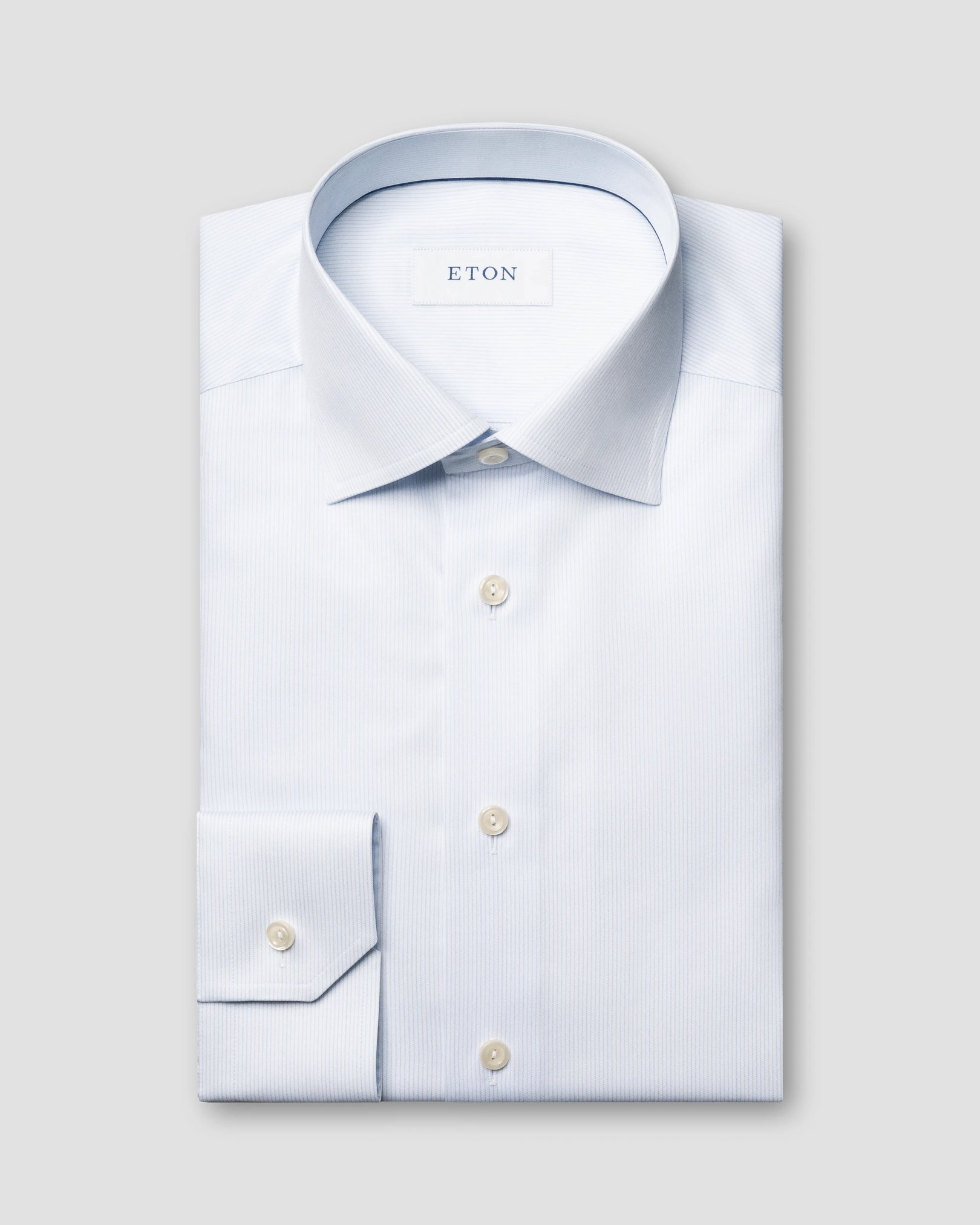 Eton - Fine Striped Twill Shirt