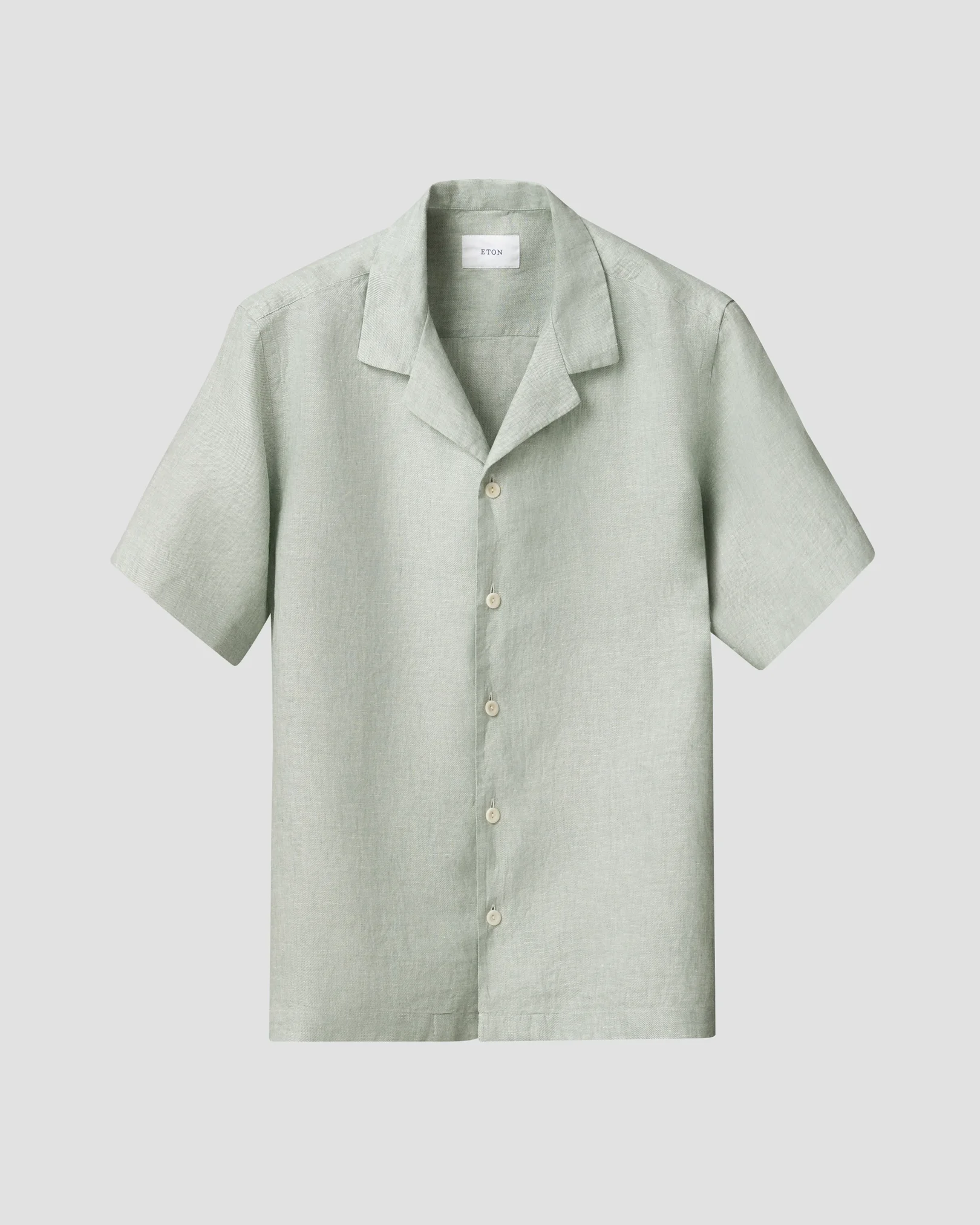 Eton - Resort-Hemd aus Leinen-Twill