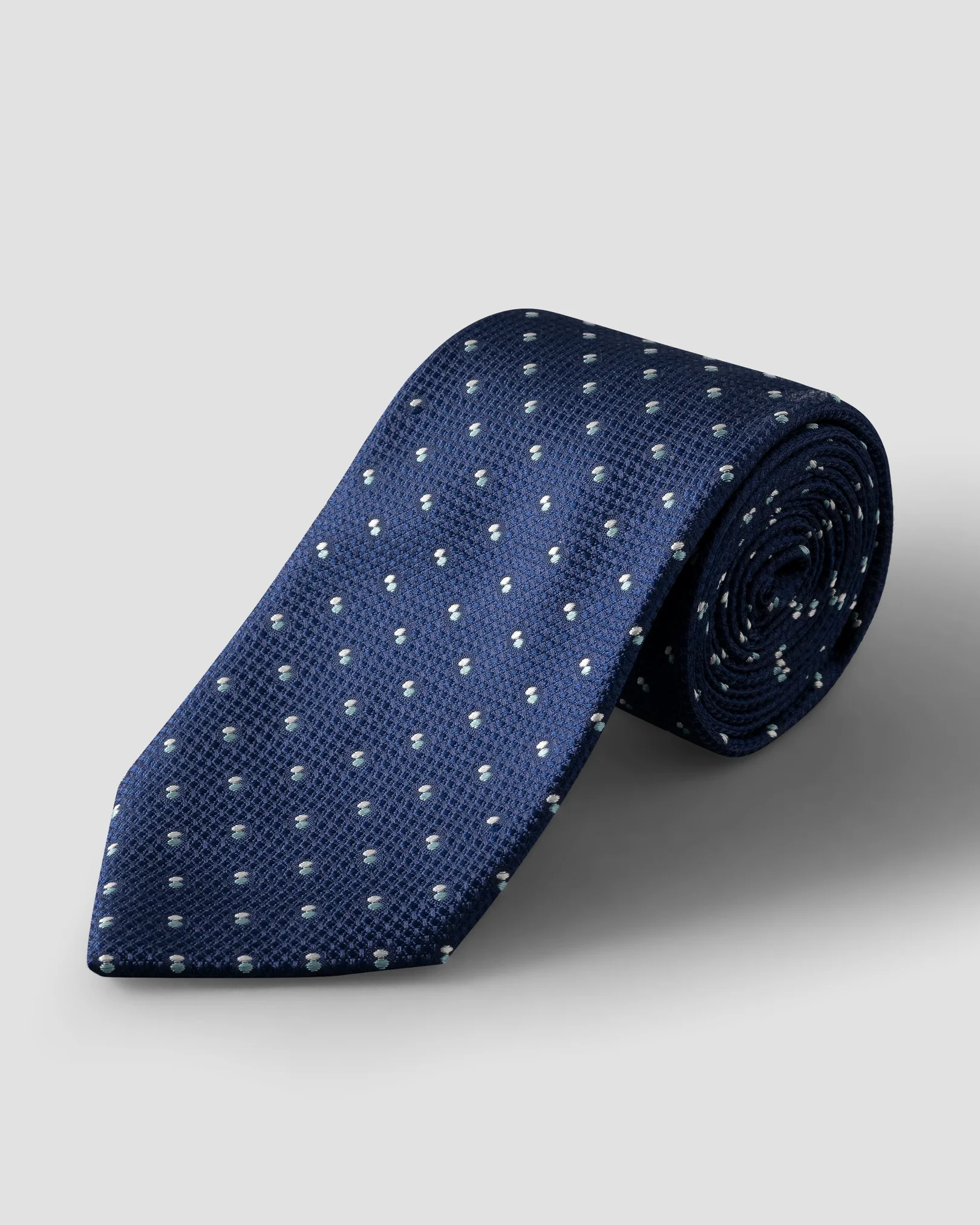 Eton - Pin-Dot Woven Silk Tie