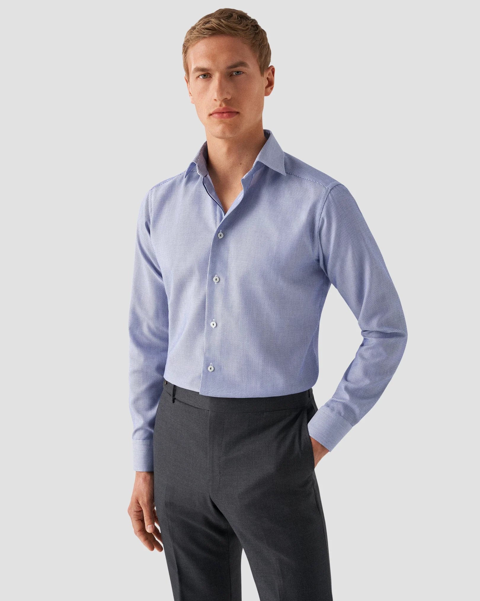 Eton - dark blue royal dobby
