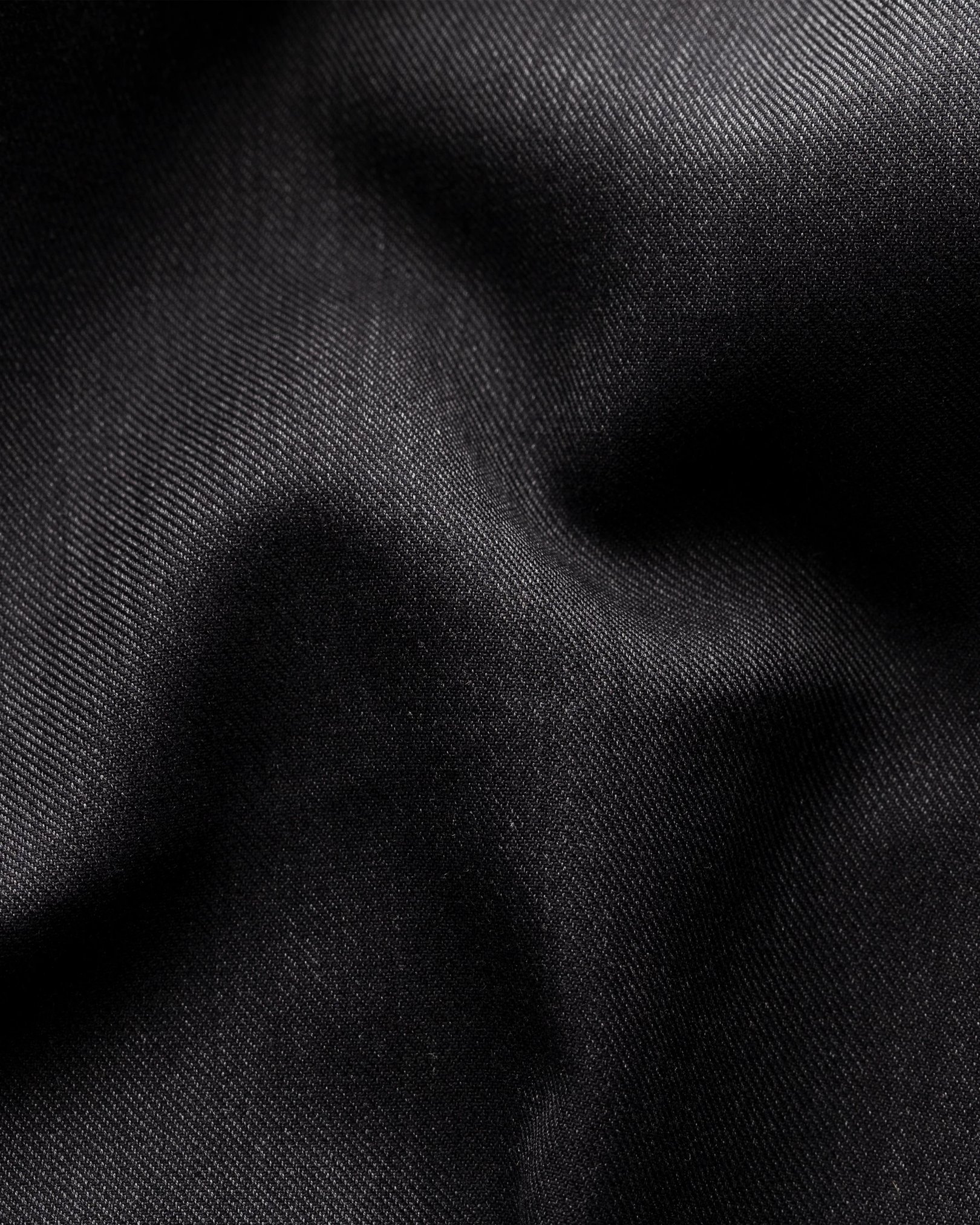 Eton - black crease resistant flannel