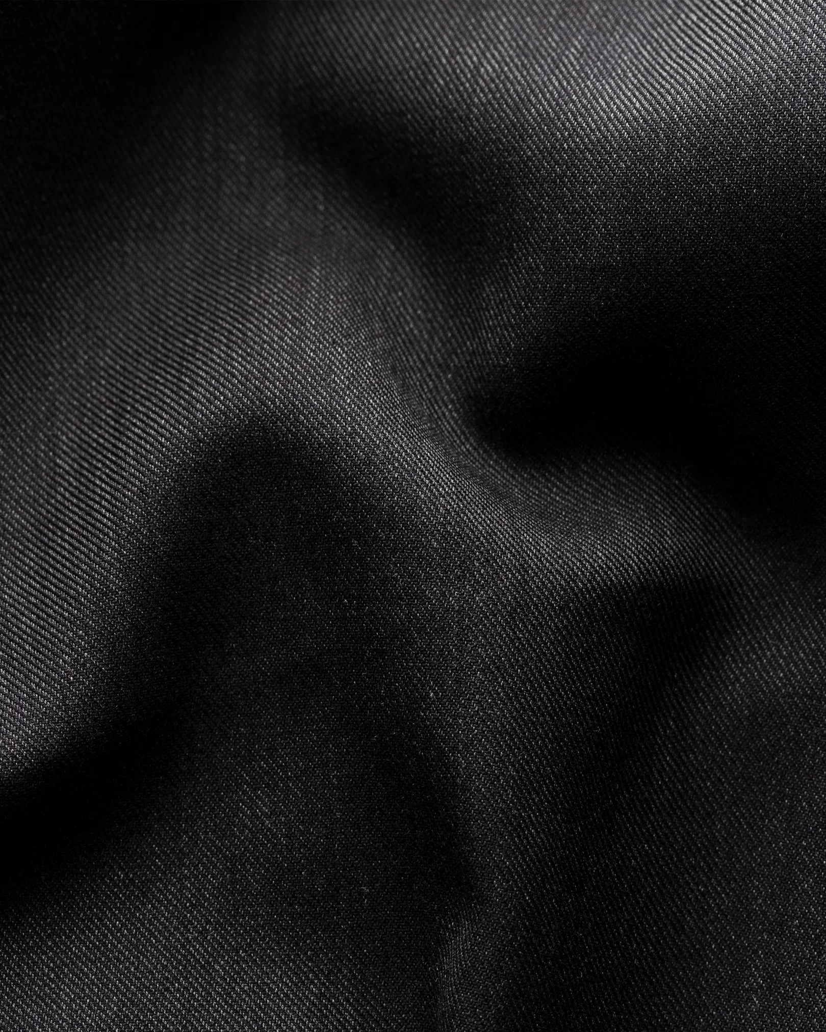 Eton - black crease resistant flannel