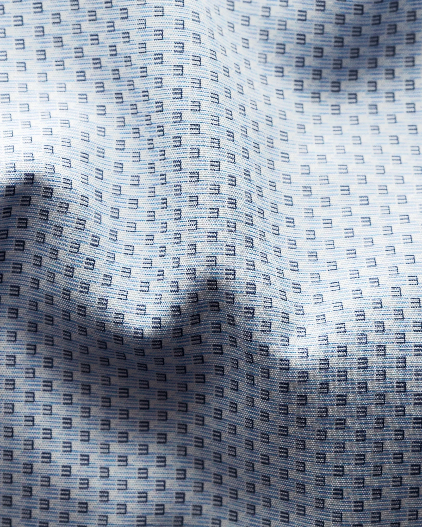 Eton - micro logo print shirt