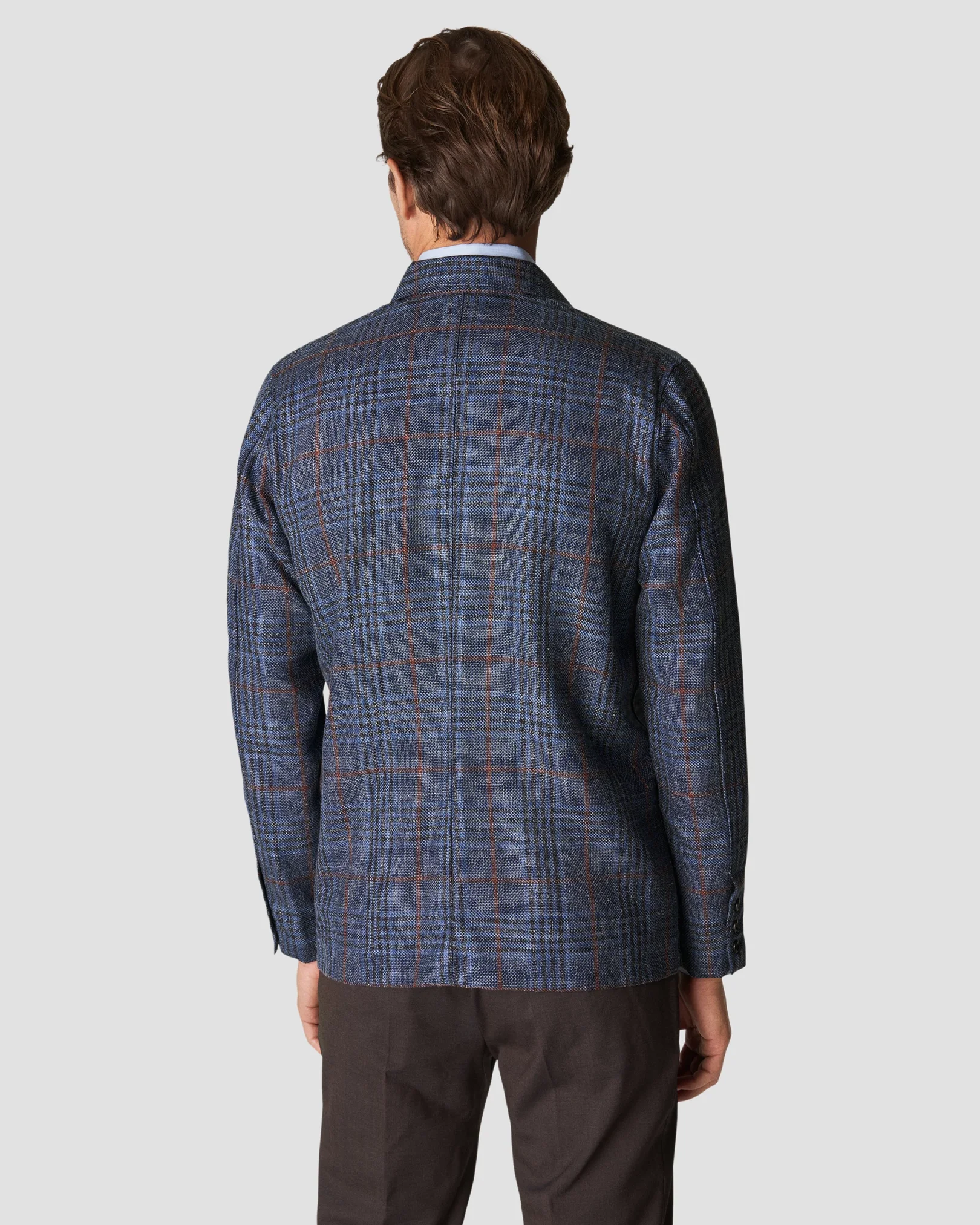 Eton - dark blue hopsack